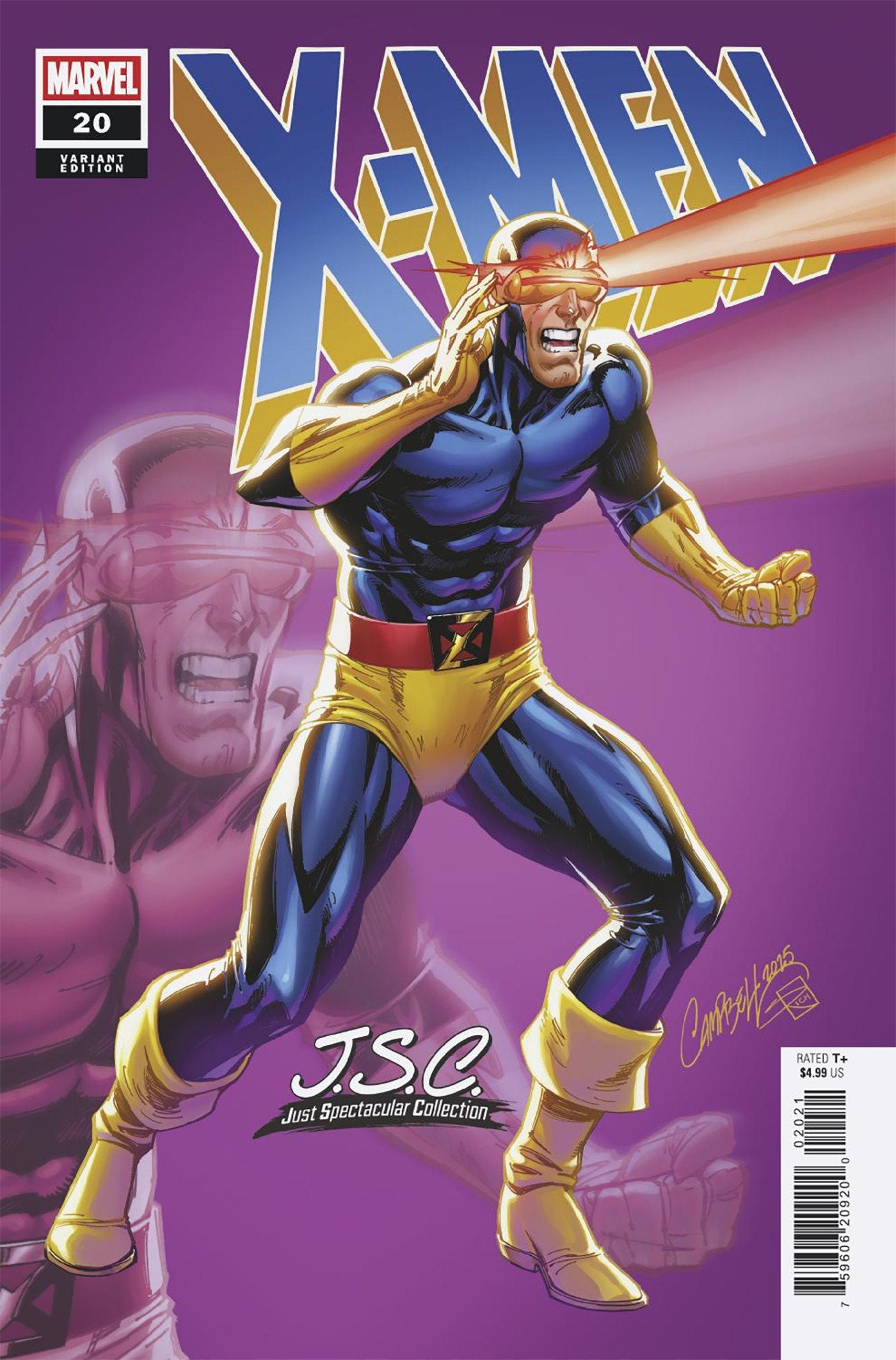 Marvel Comics X-Men #20 J Scott Campbell
