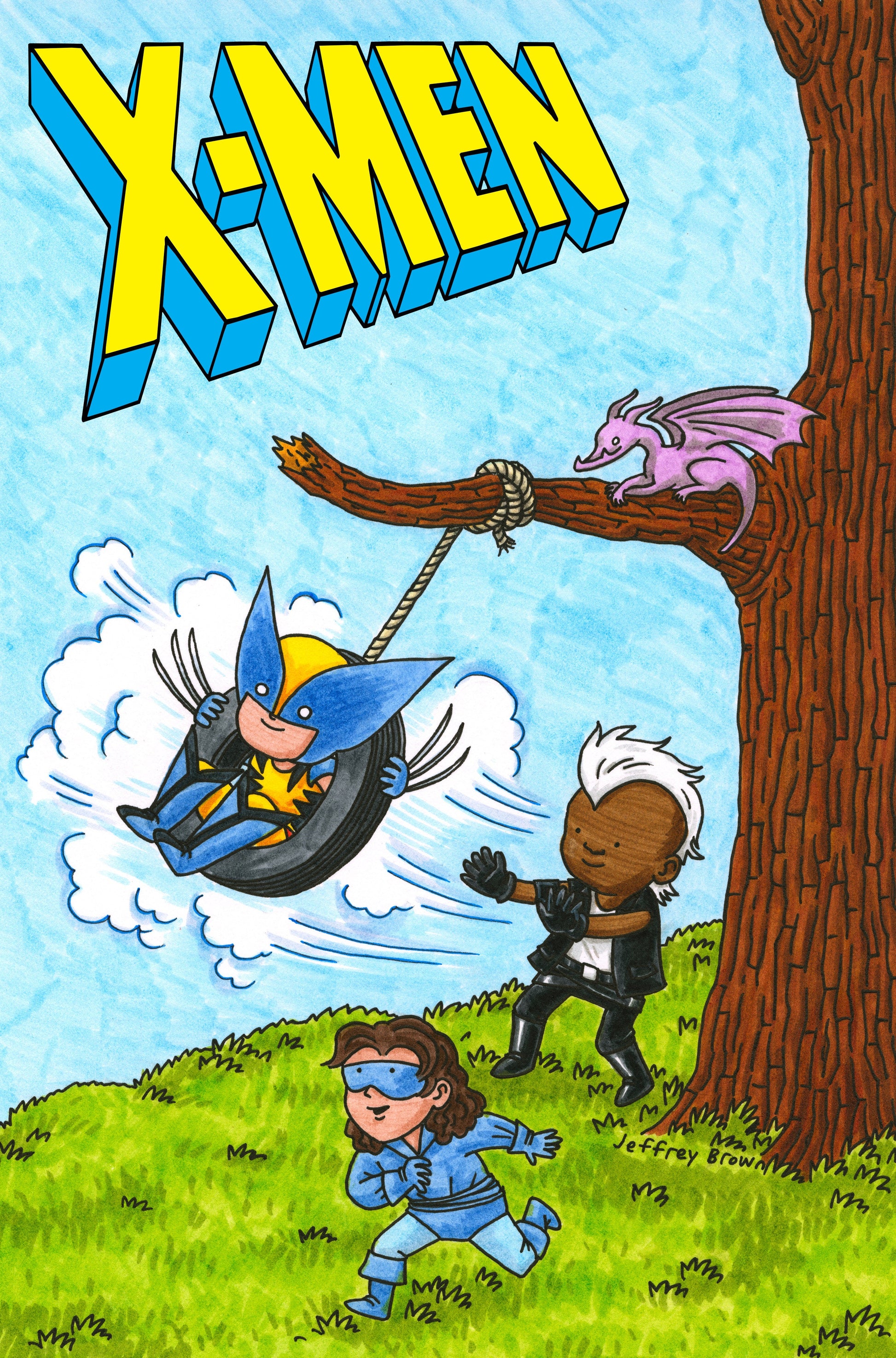 Marvel Comics X-Men #20 Jeffrey Brown