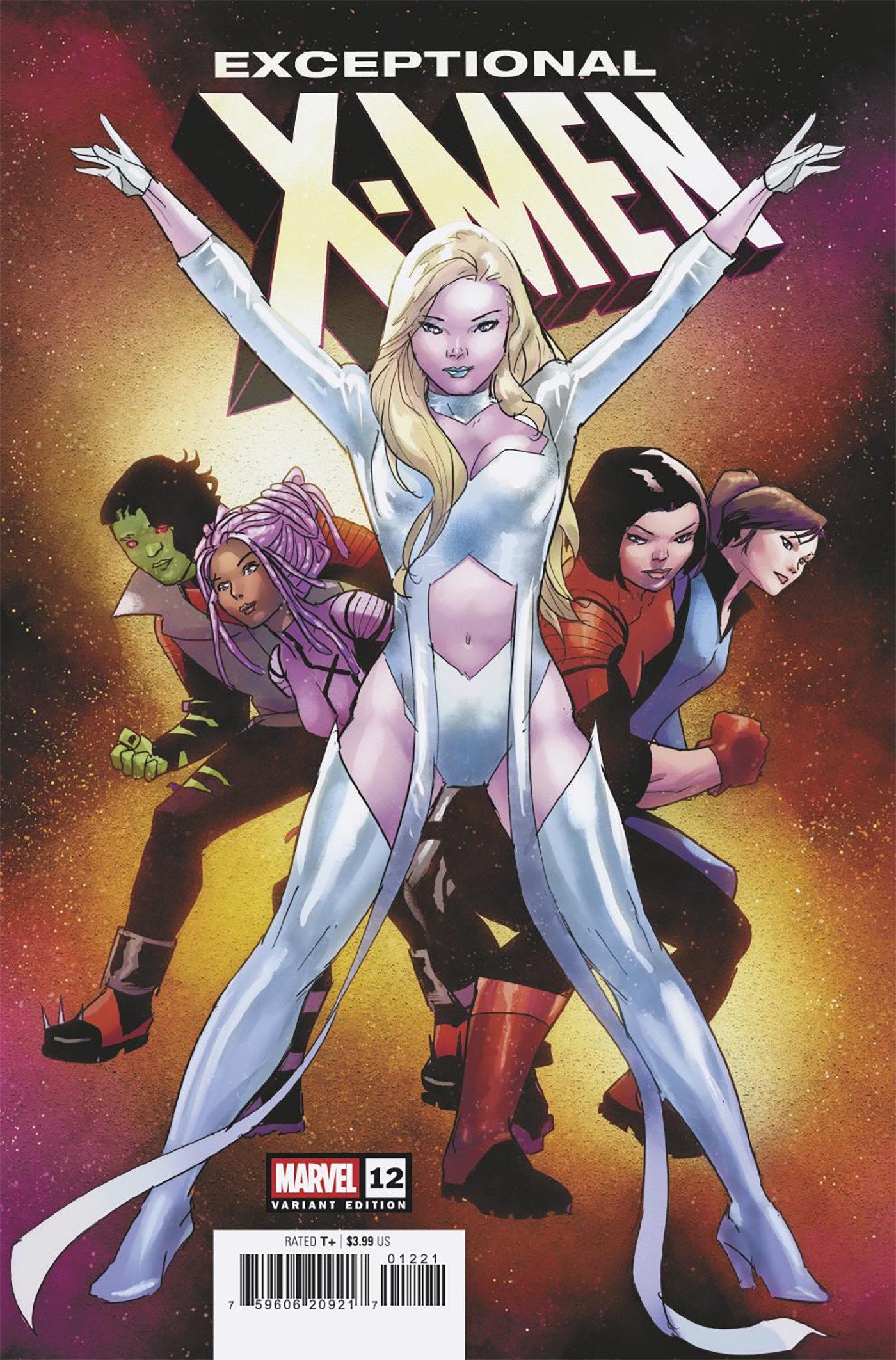 Marvel Comics Exceptional X-Men #12 Jan Bazaldua