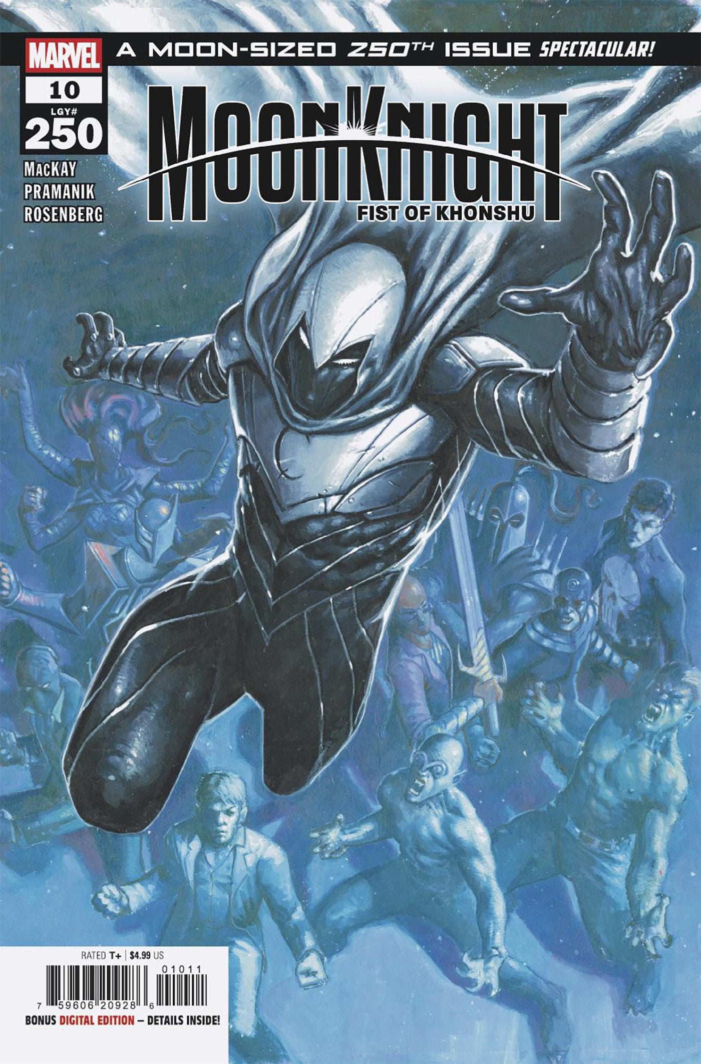 Marvel Comics Moon Knight Fist Of Khonshu #10 Davide Paratore