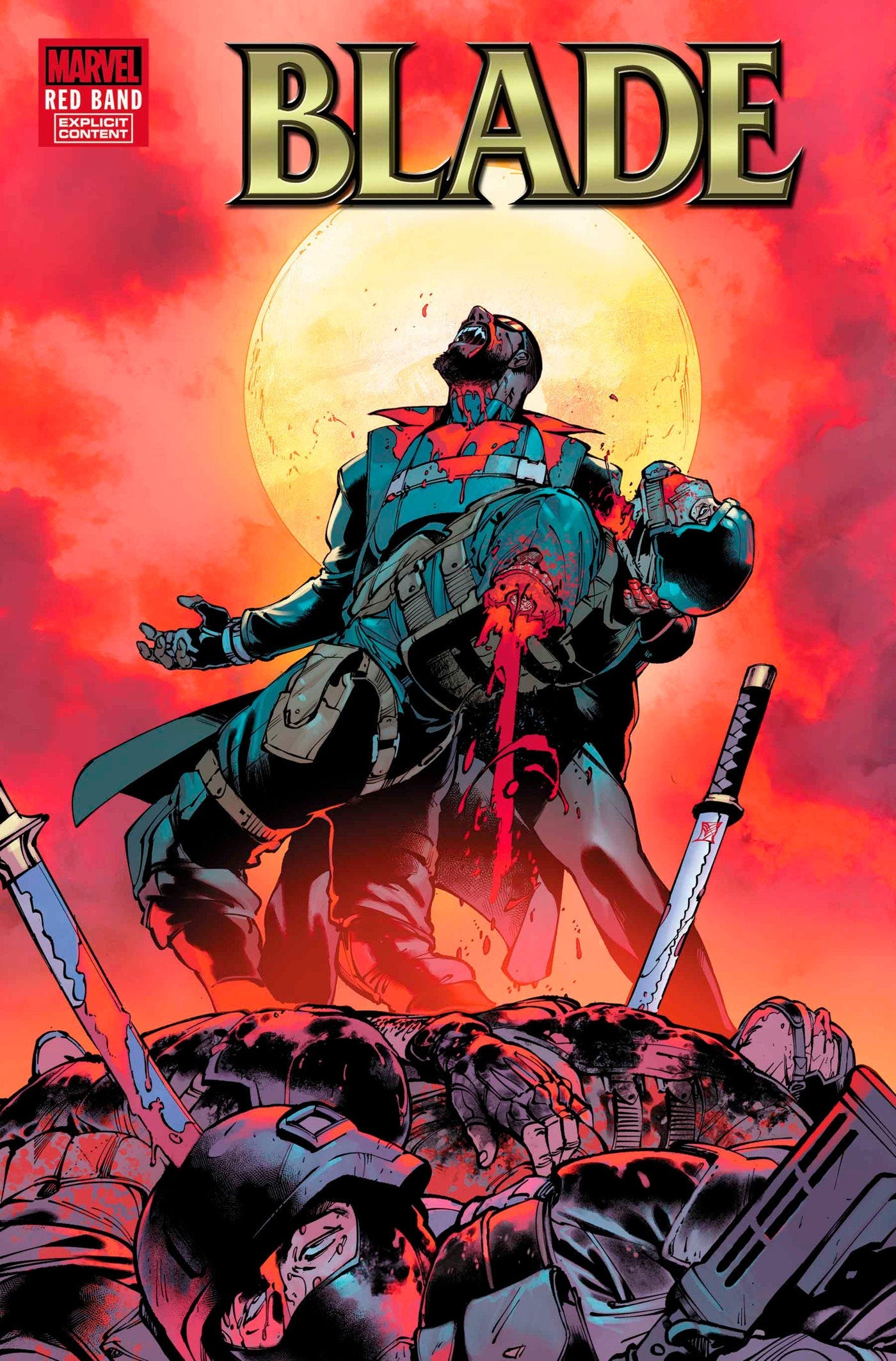 Marvel Comics Blade Red Band #2 C.F. Villa