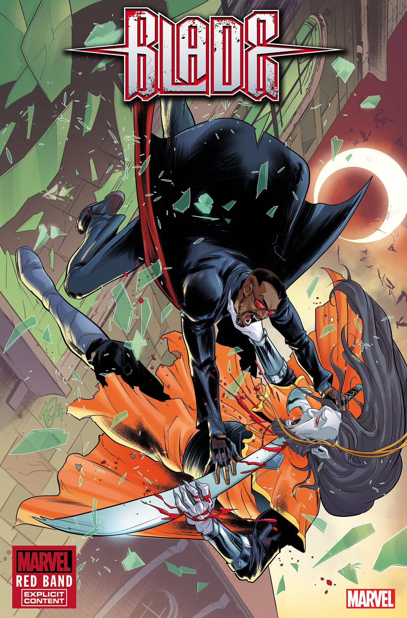 Marvel Comics Blade Red Band #2 Federica Mancin