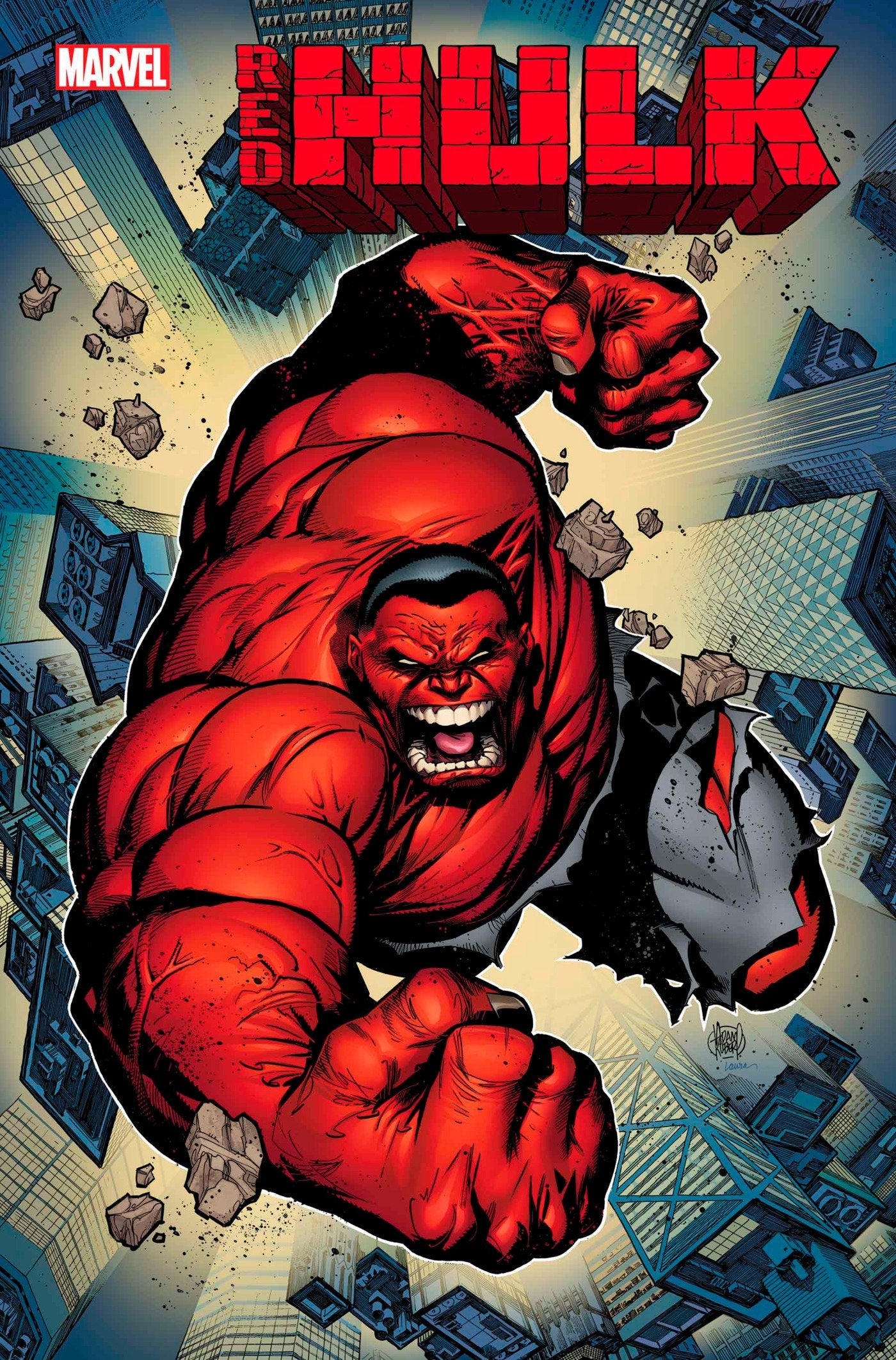 Marvel Comics Red Hulk #1 Adam Kubert Foil Variant