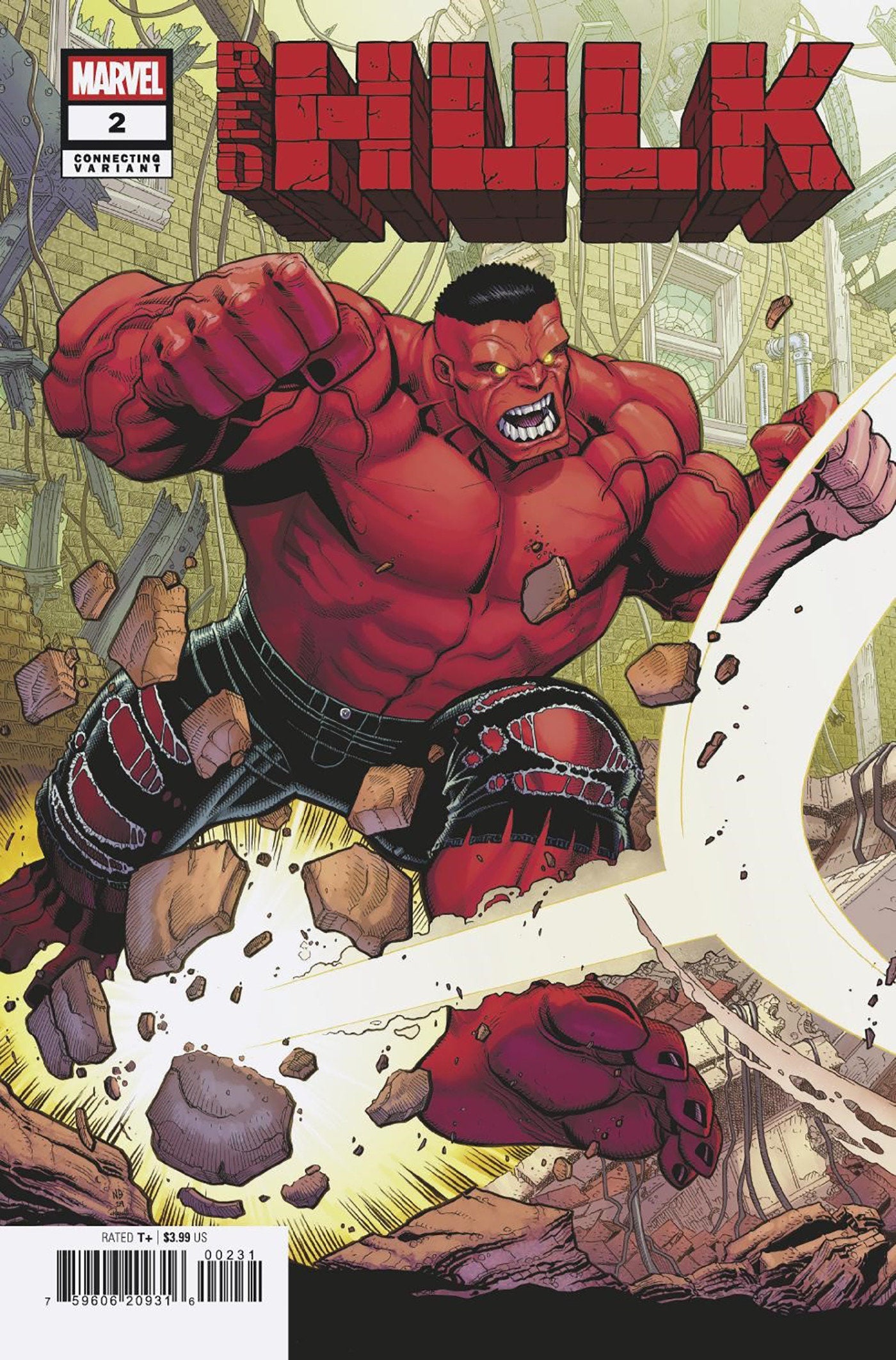 Marvel Comics Red Hulk #2 Nick Bradshaw