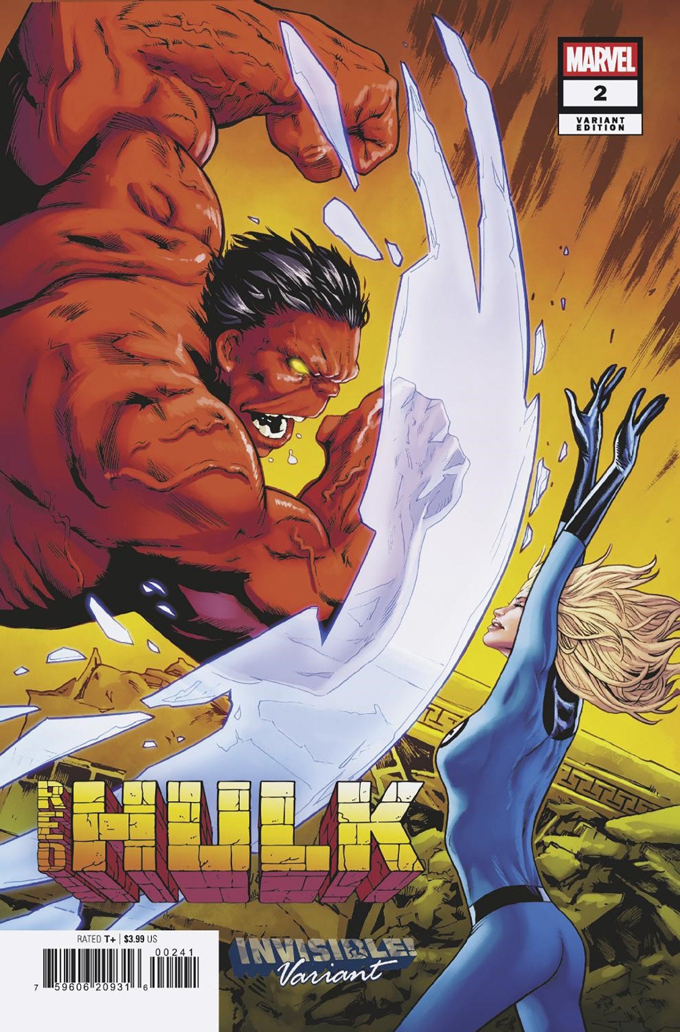 Marvel Comics Red Hulk #2 Greg Land