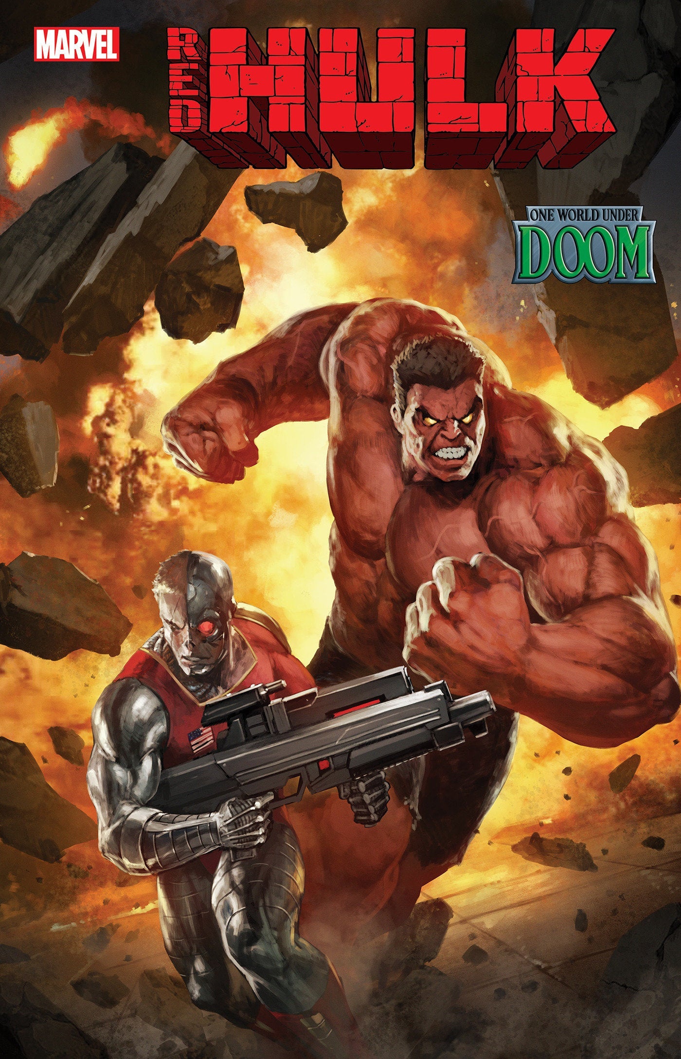 Marvel Comics Red Hulk #2 Skan