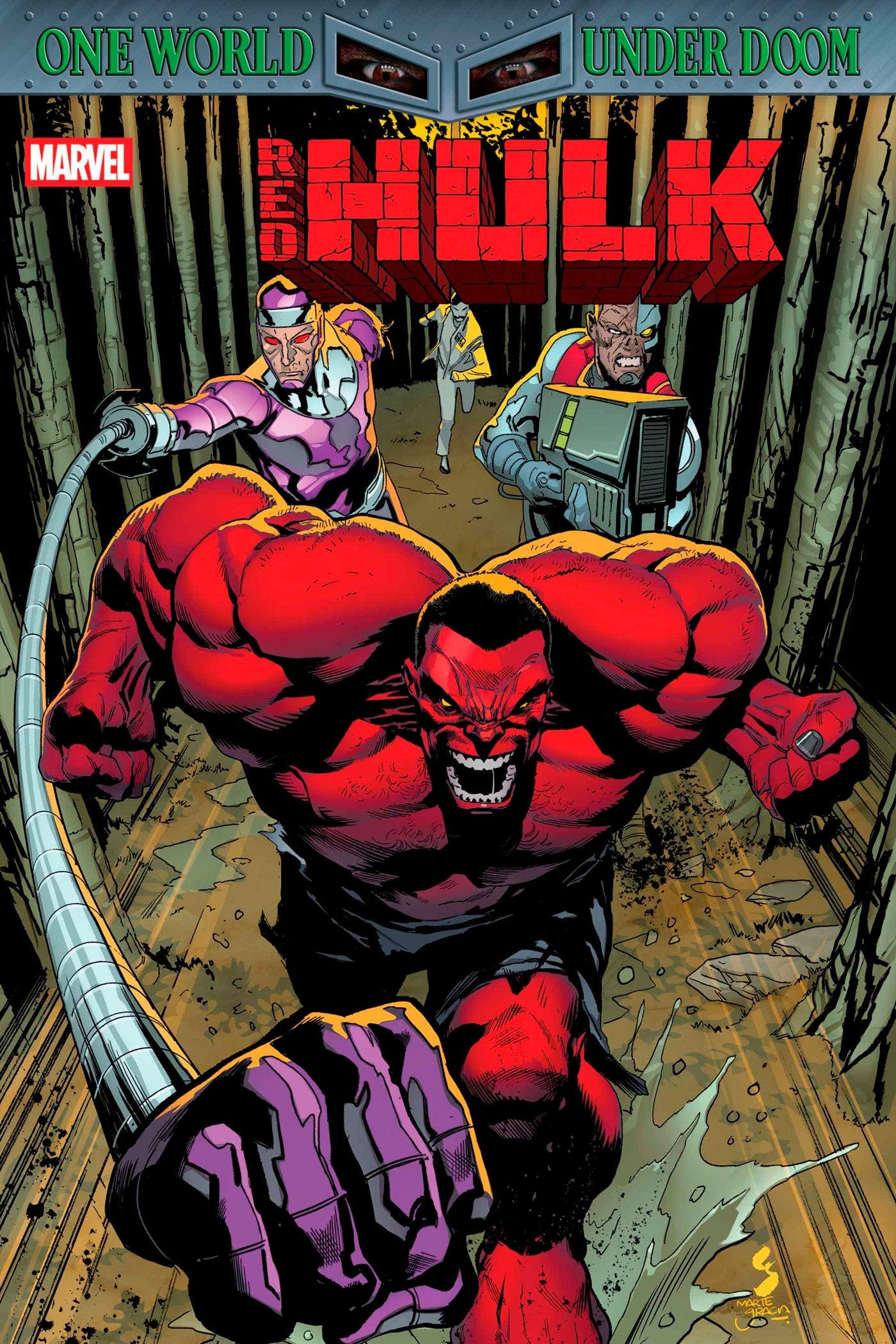 Marvel Comics Red Hulk #3 Geoff Shaw