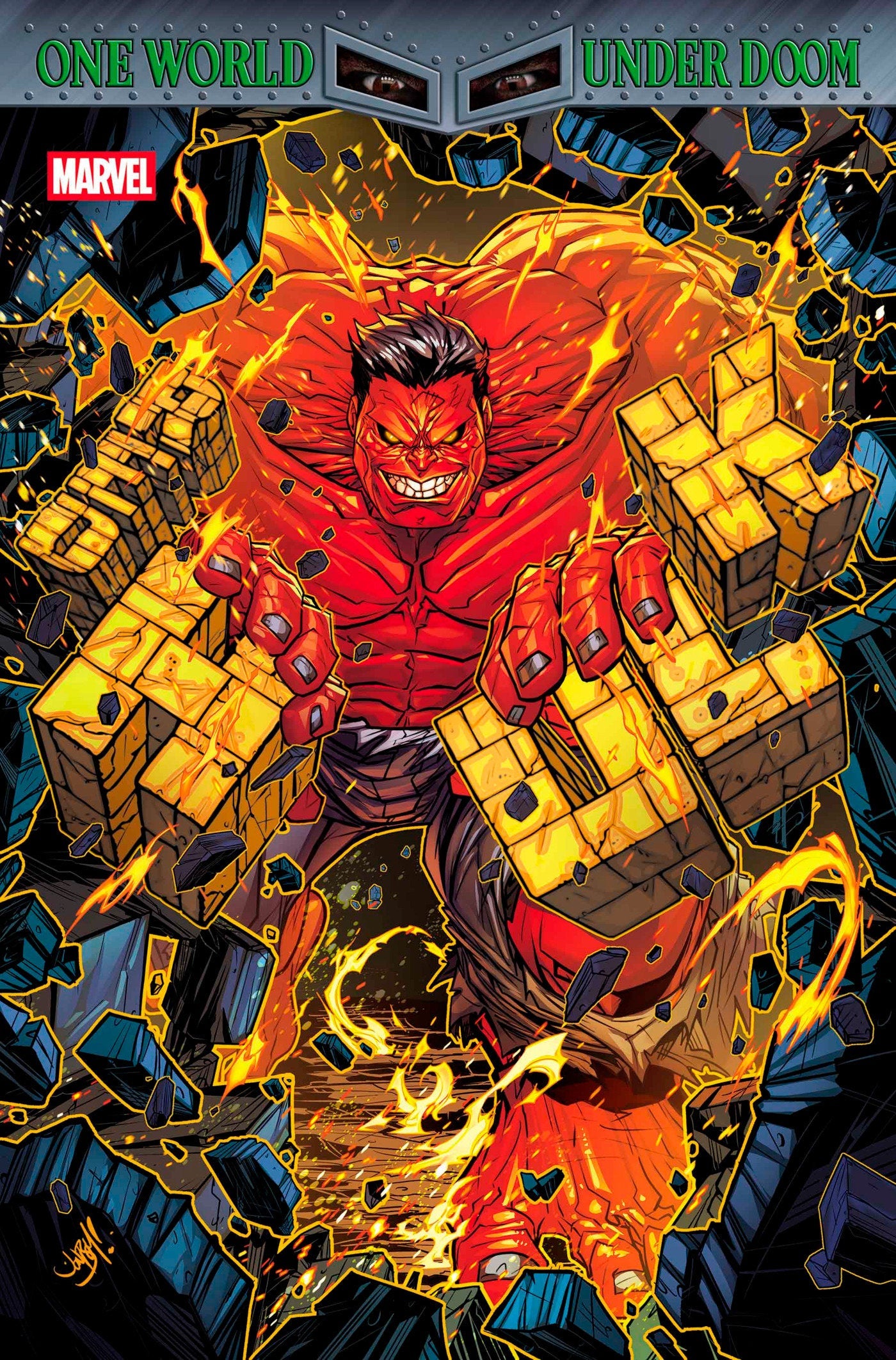 Marvel Comics Red Hulk #4 Jonboy Meyers