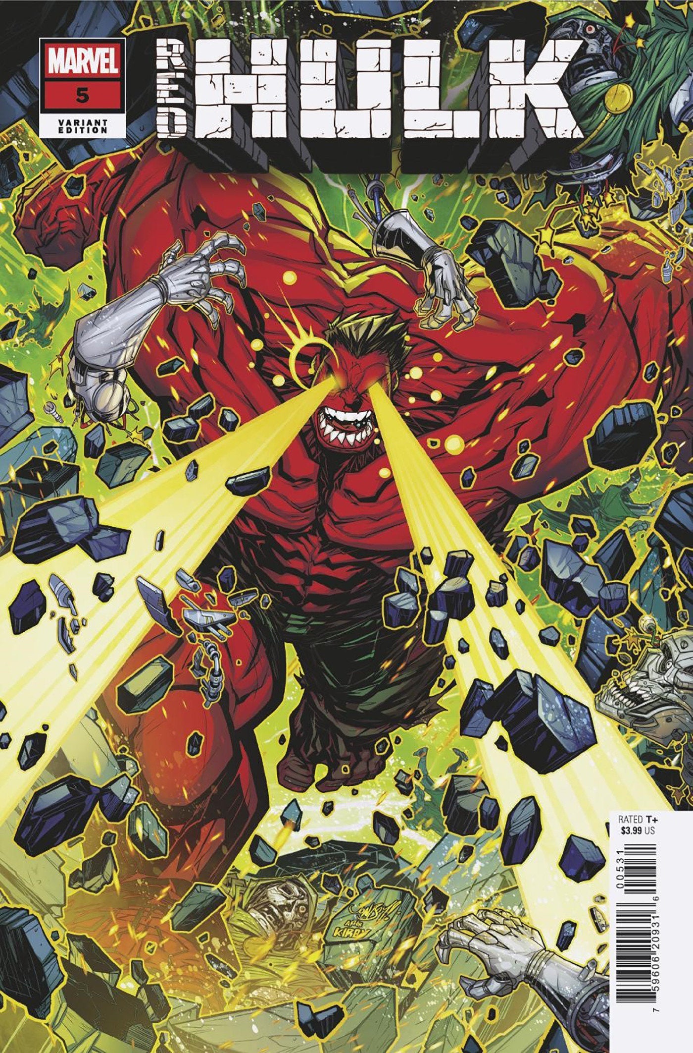 Marvel Comics Red Hulk #5 Jonboy Meyers