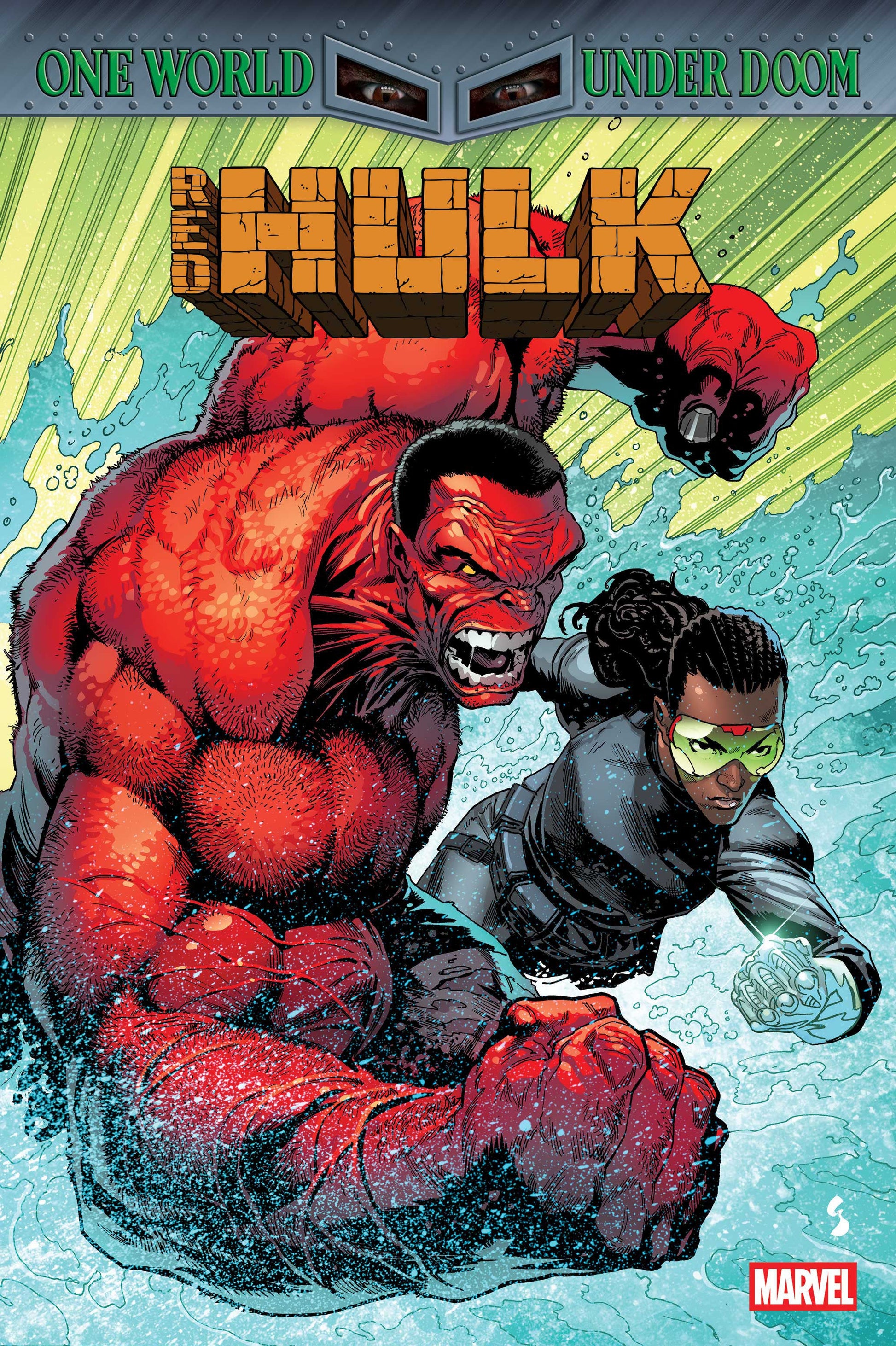 Marvel Comics Red Hulk #8 Geoff Shaw