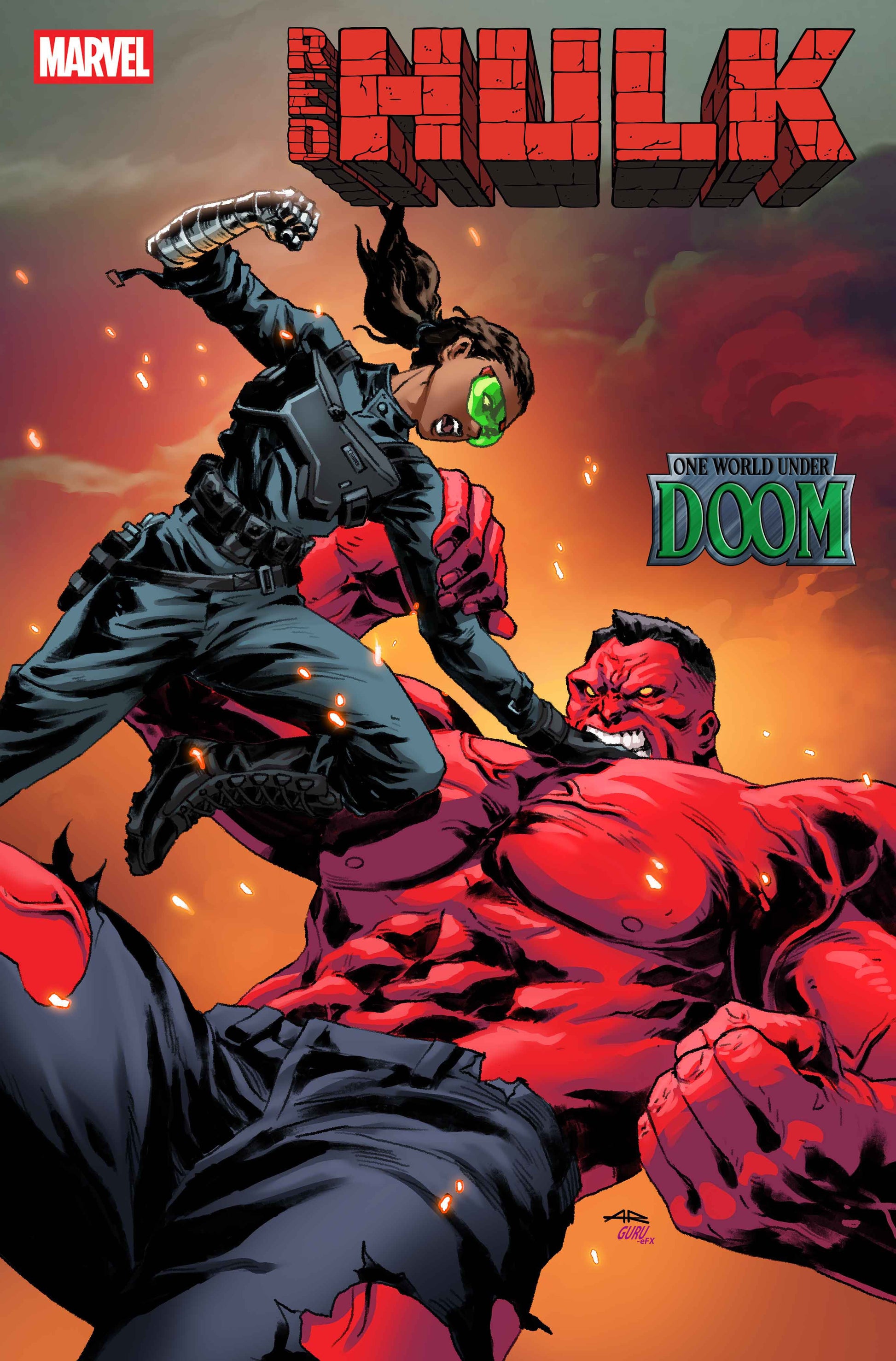 Marvel Comics Red Hulk #8 Anand Ramcheron
