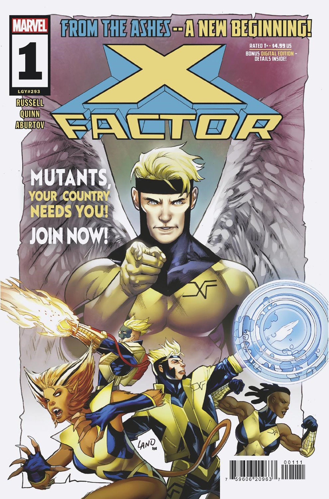 Marvel Comics X-Factor #1 Greg Land