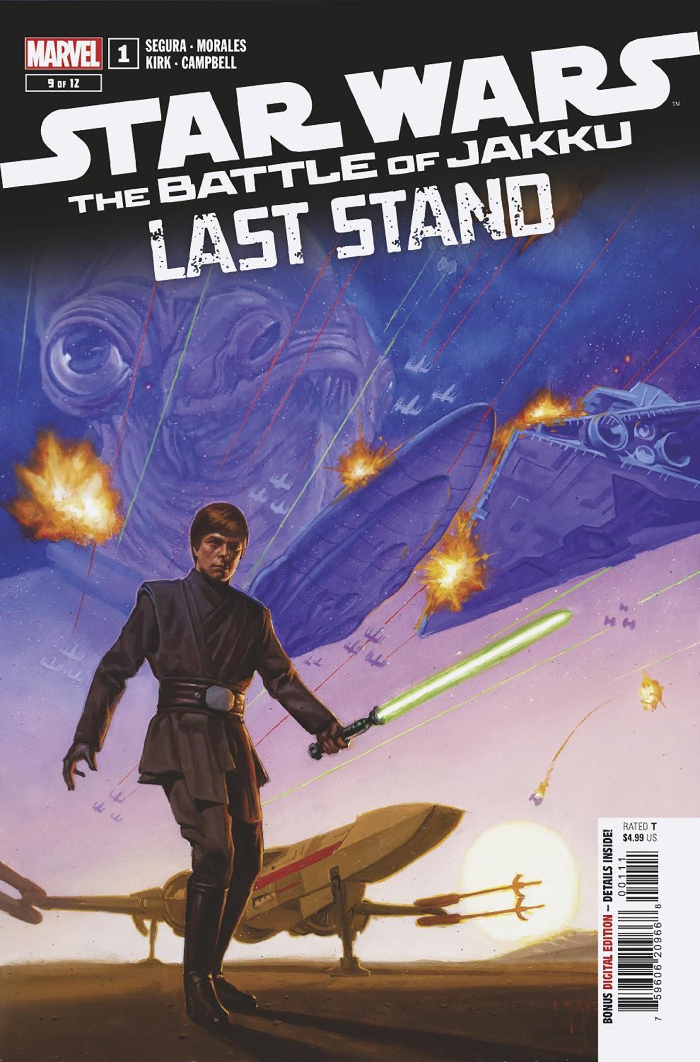 Marvel Comics Star Wars: Battle Of Jakku Last Stand #1 E.M. Gist