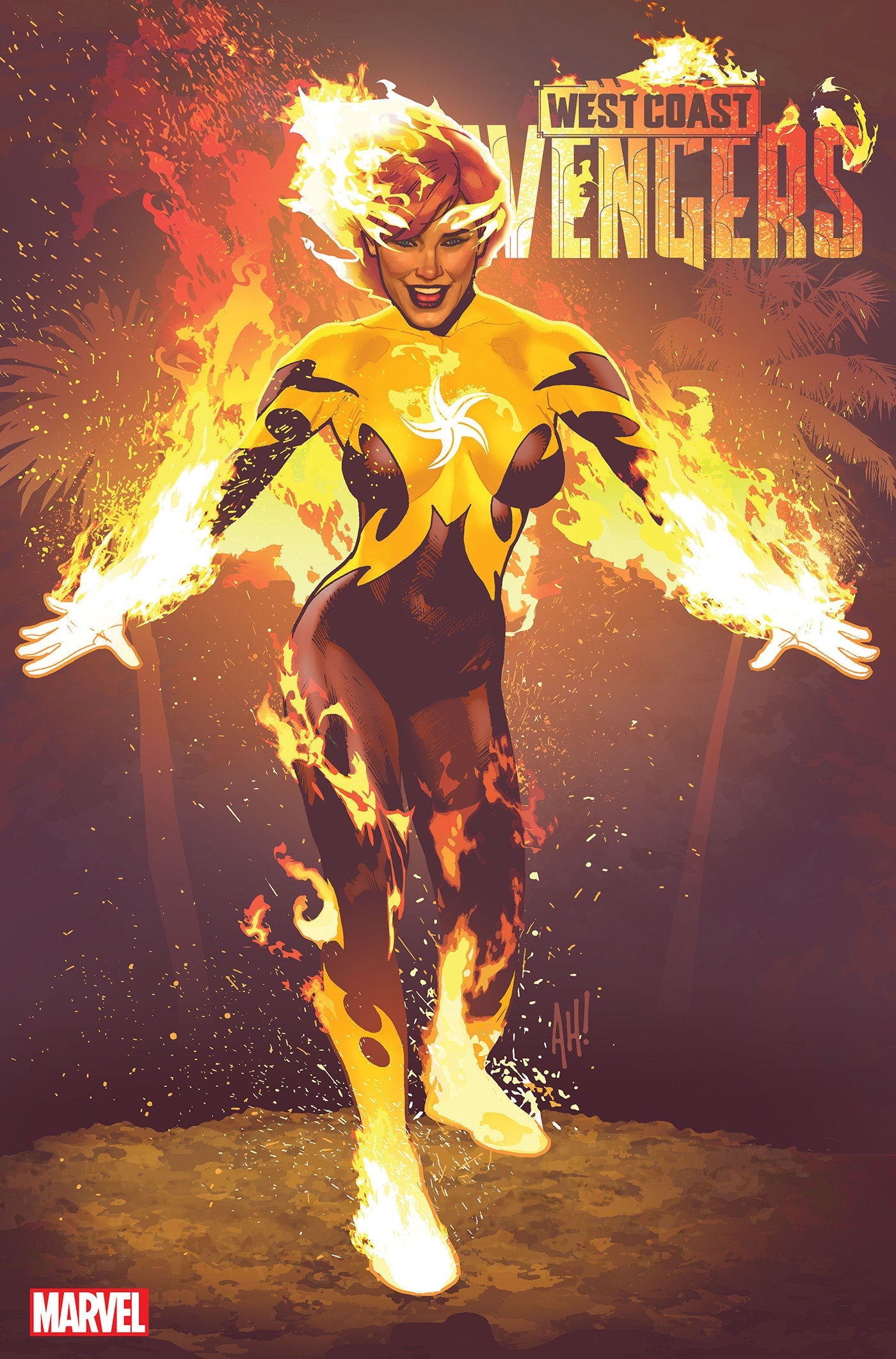 Marvel Comics West Coast Avengers #1 Adam Hughes Foil Variant