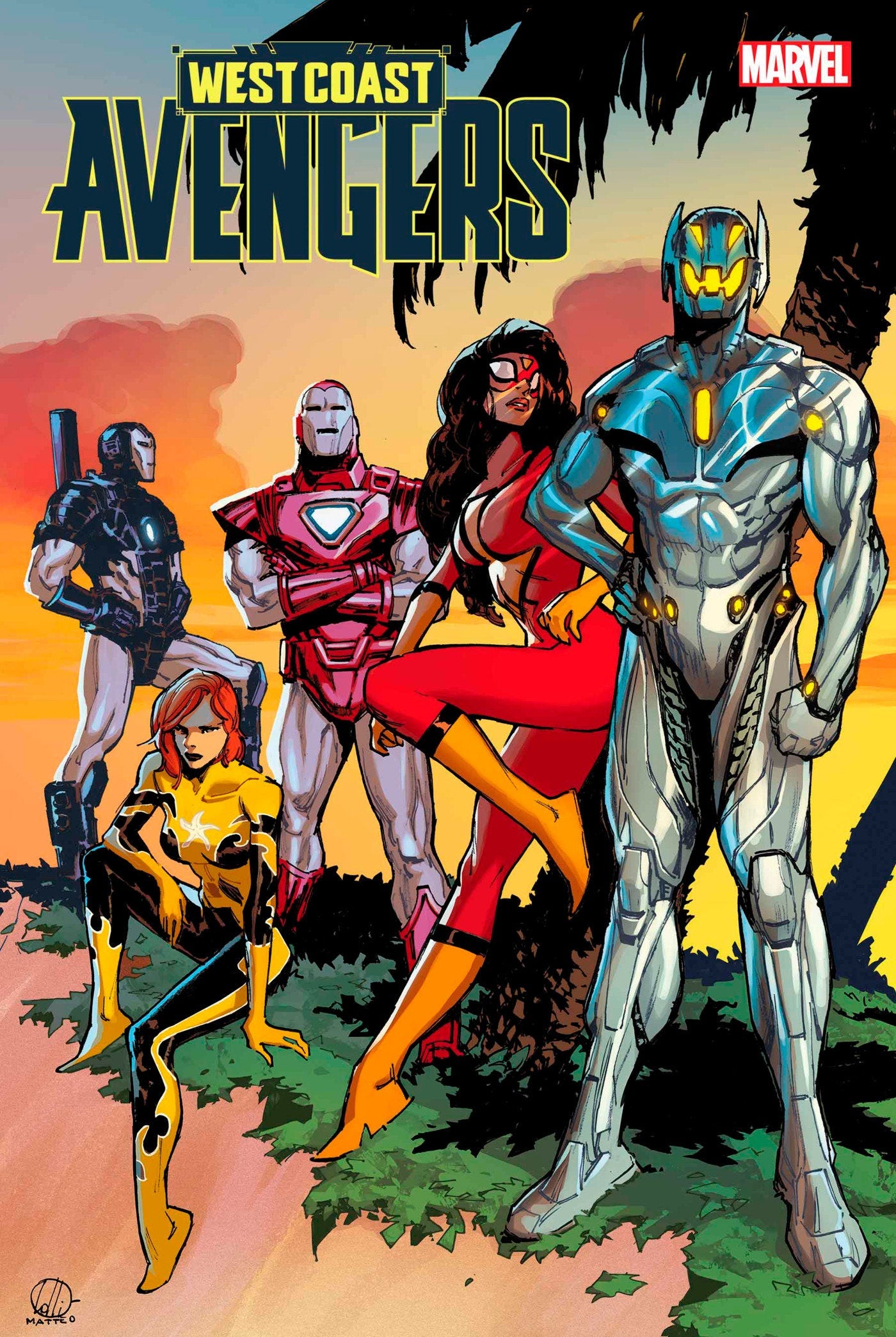 Marvel Comics West Coast Avengers #3 Matteo Lolli