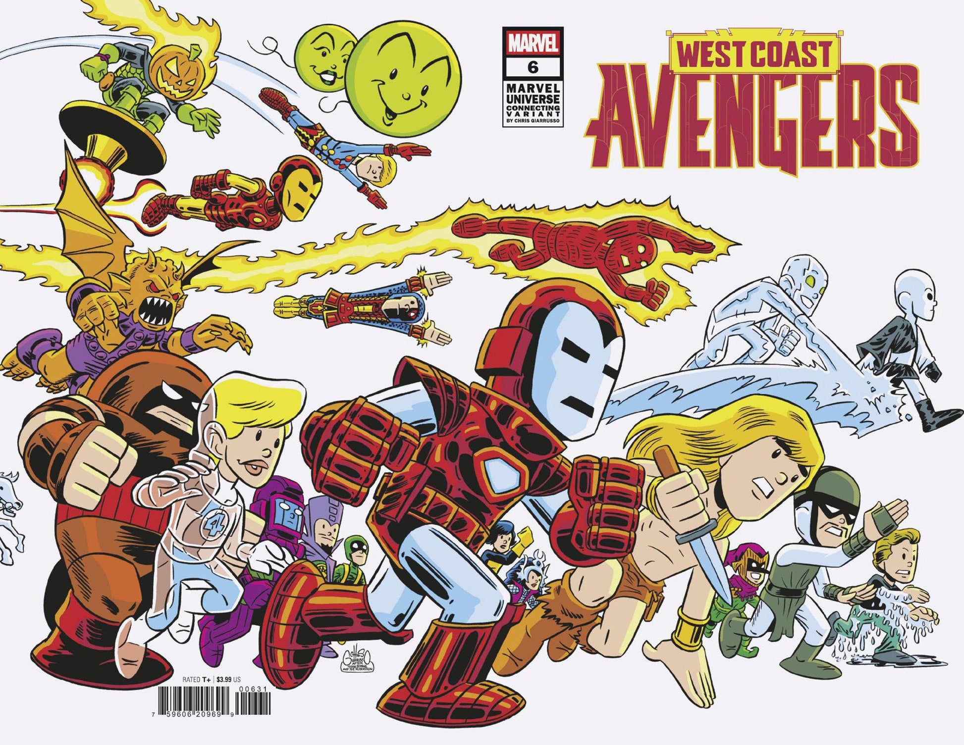 Marvel Comics West Coast Avengers #6 Chris Giarrusso