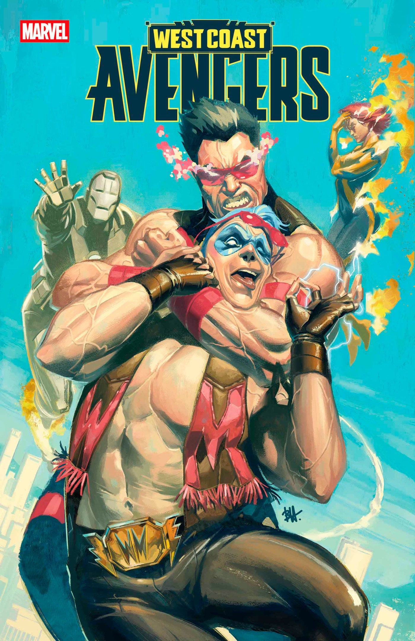 Marvel Comics West Coast Avengers #7 Ben Harvey