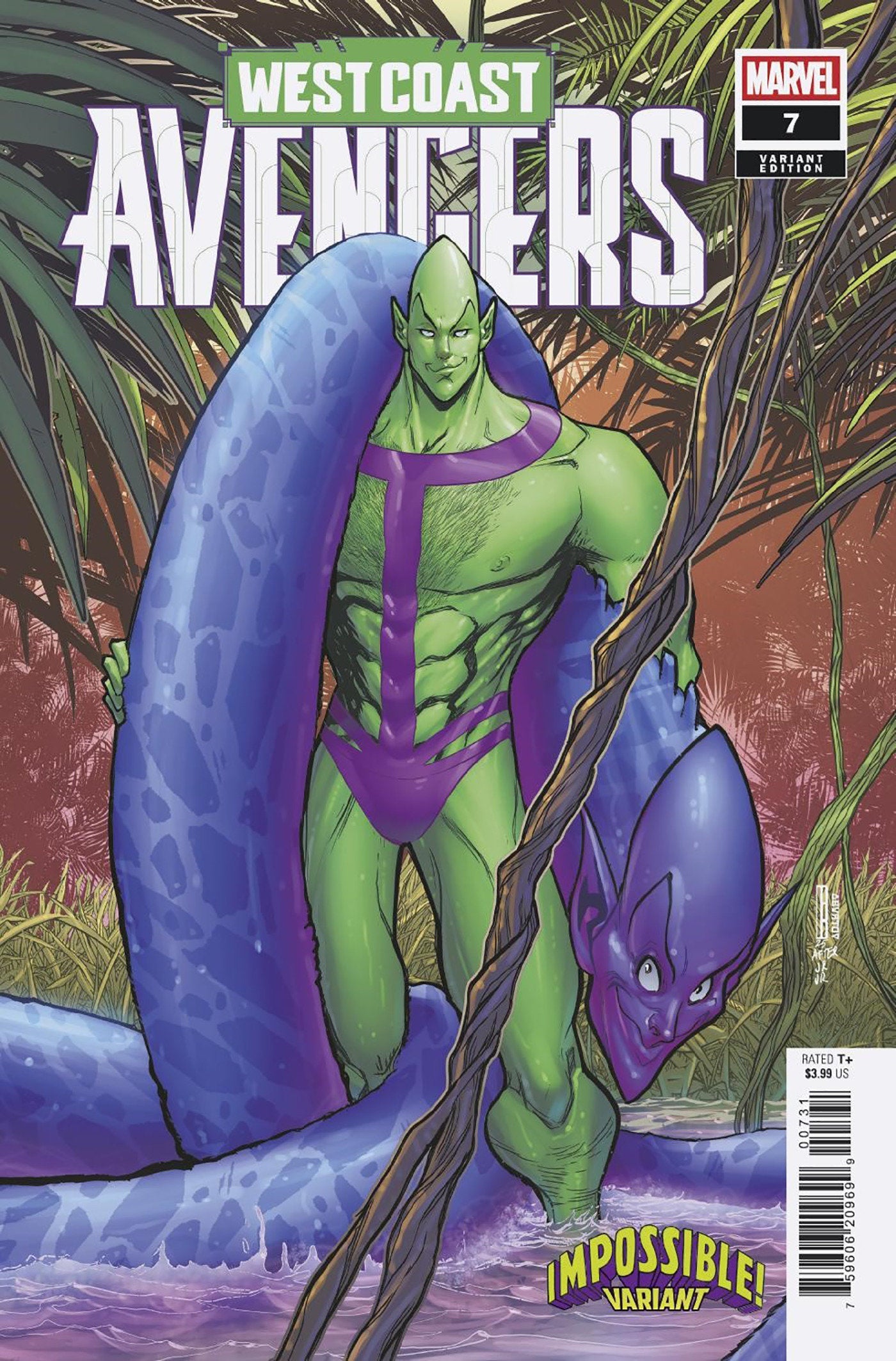 Marvel Comics West Coast Avengers #7 David Baldeon