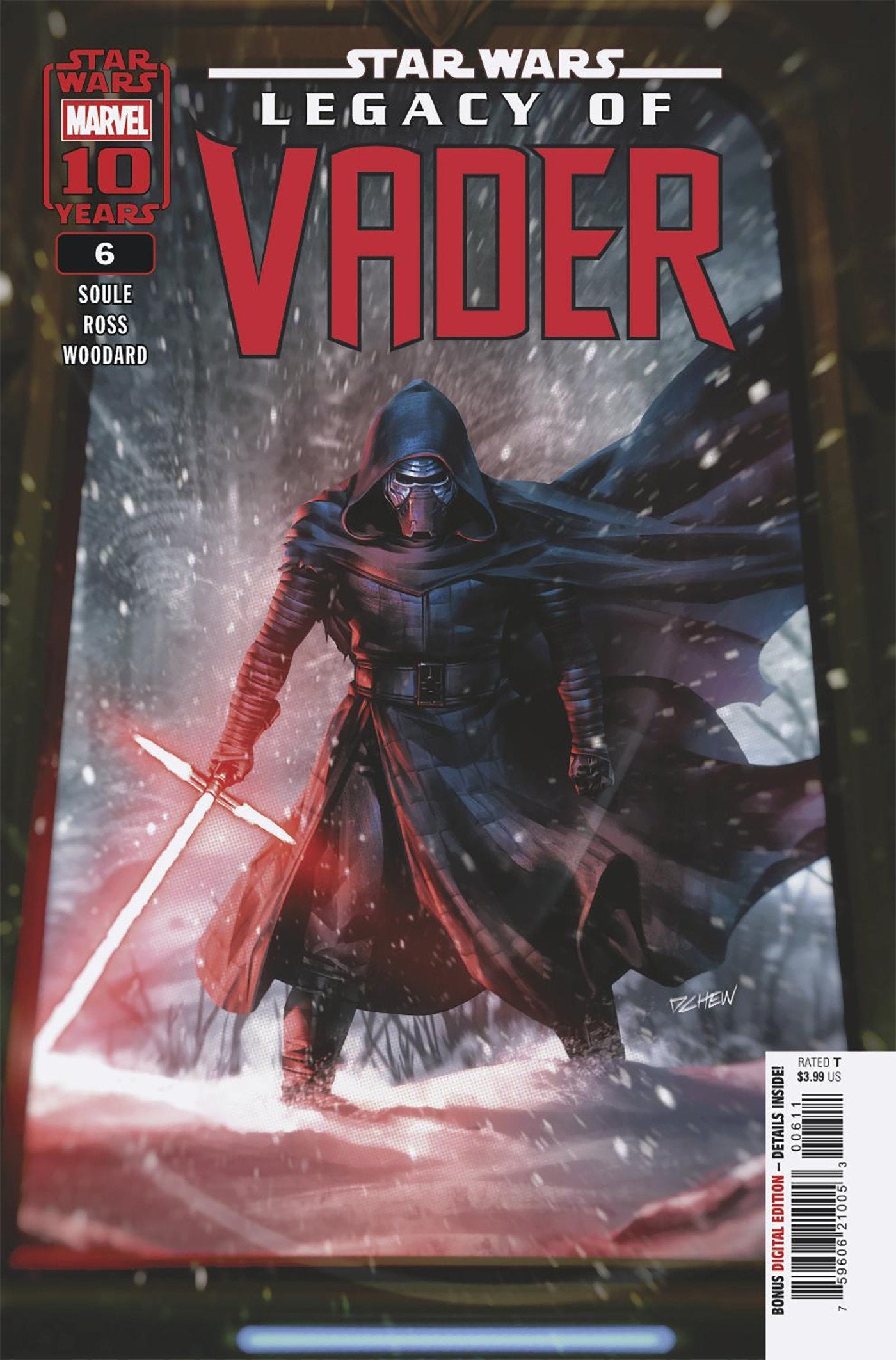 Marvel Comics Star Wars: The Legacy Of Vader #6 Derrick Chew