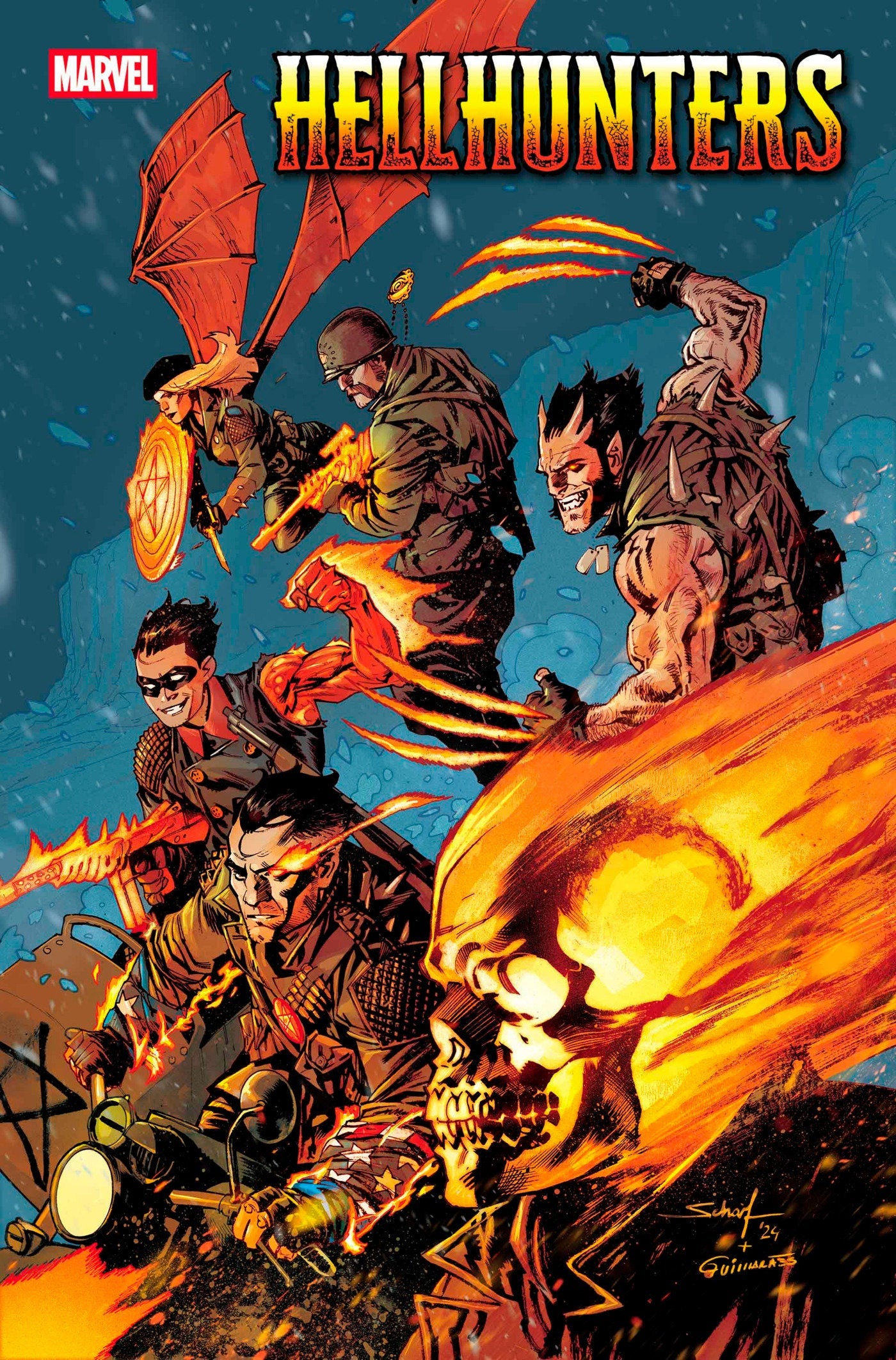 Marvel Comics Hellhunters #5 Jonas Scharf