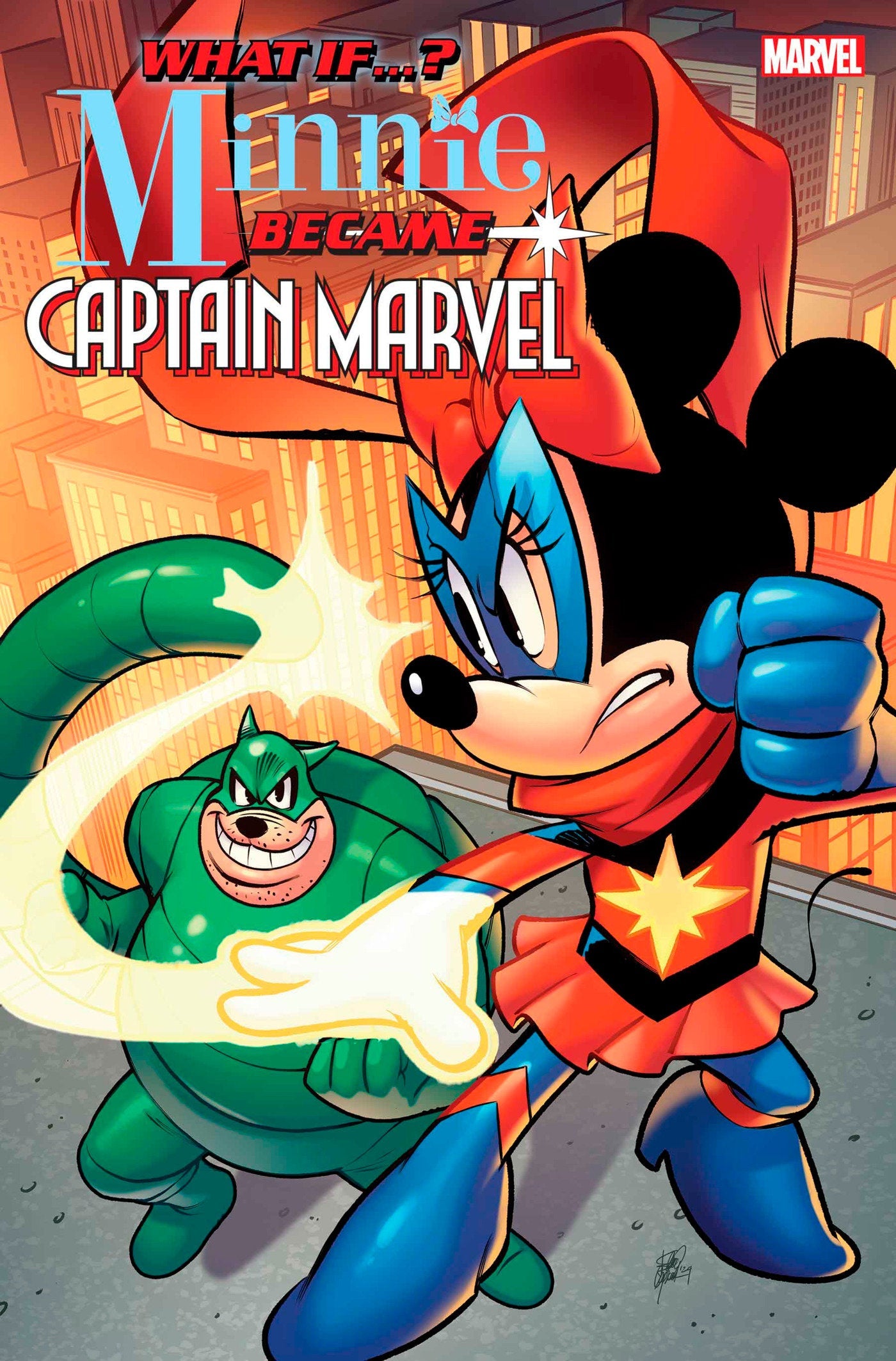 Marvel Comics What If Minnie Became Captain Marvel #1 Elena Casagrande