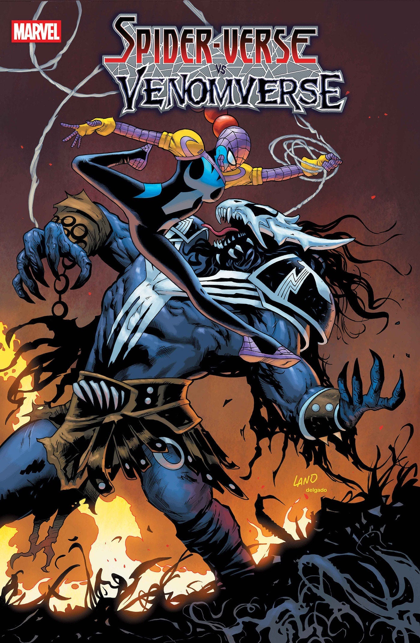 Marvel Comics Spider-Verse Vs. Venomverse #1 Greg Land