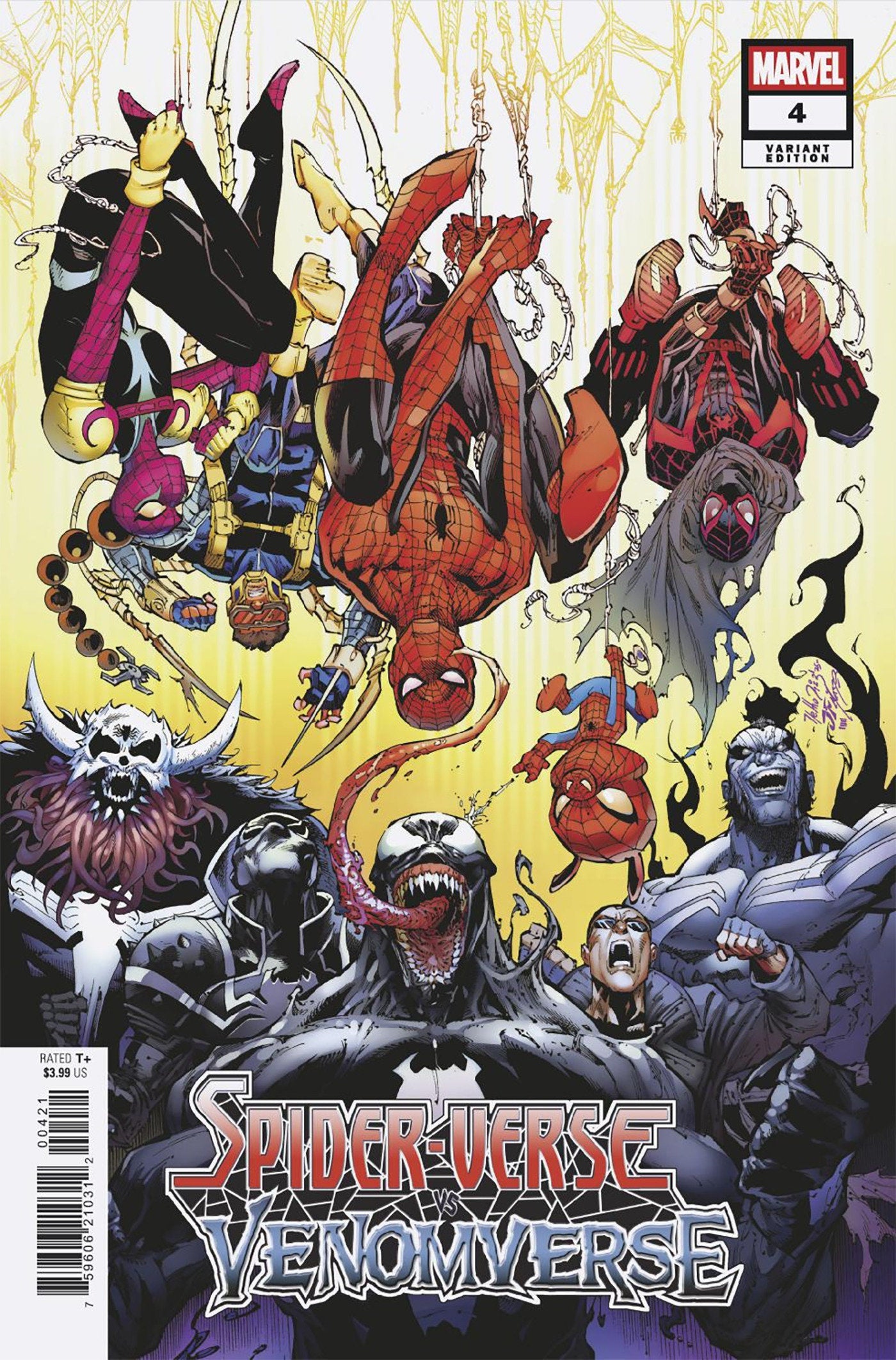 Marvel Comics Spider-Verse Vs. Venomverse #4 Netho Diaz