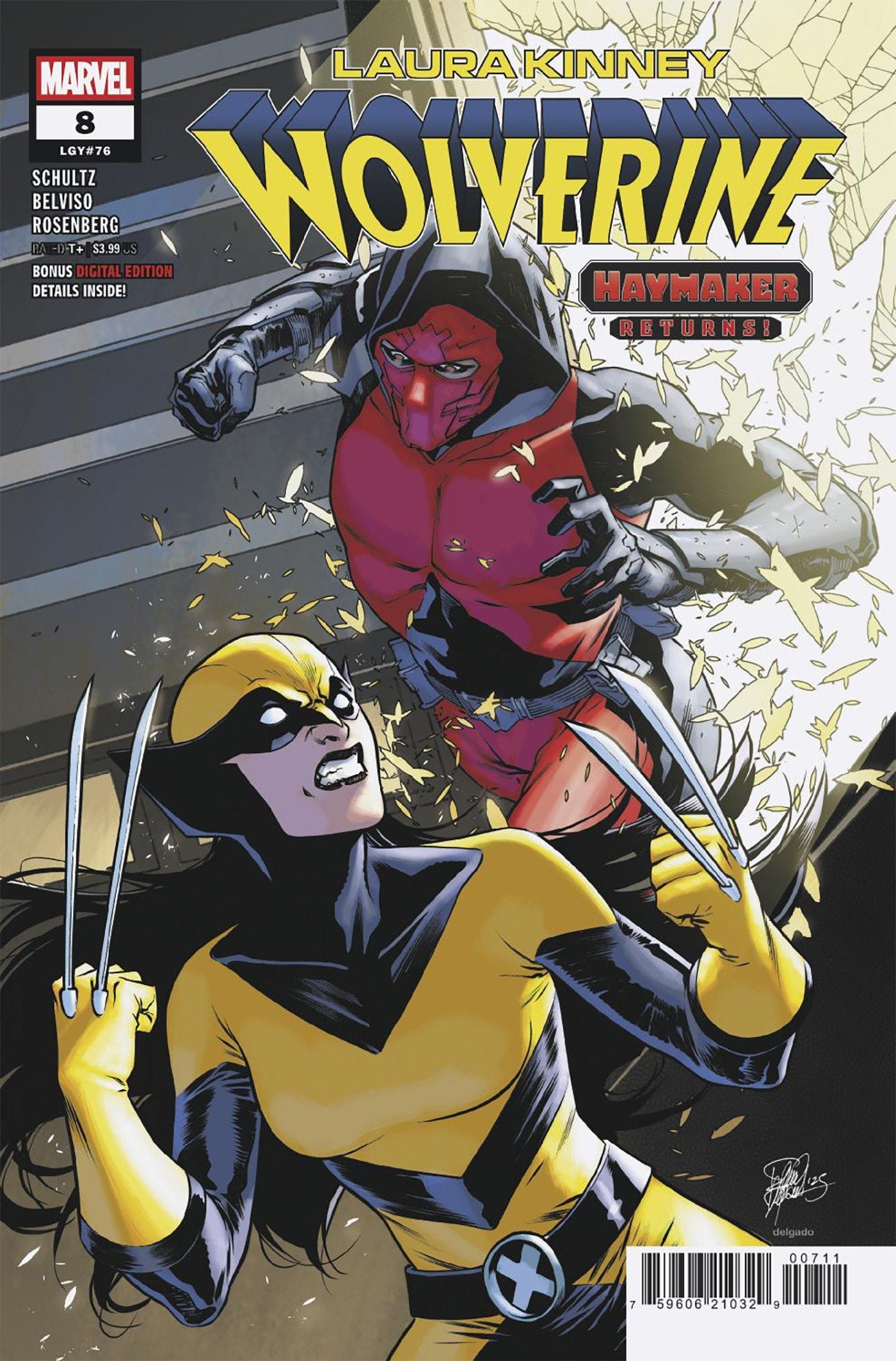 Marvel Comics Laura Kinney Wolverine #8 Elena Casagrande