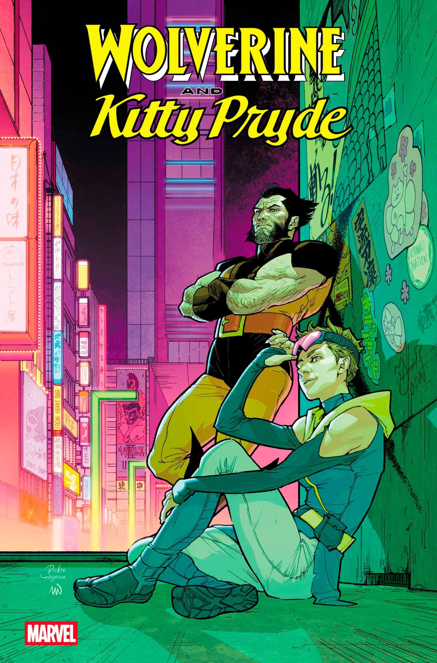 Marvel Comics Wolverine And Kitty Pryde #1 Rickie Yagawa