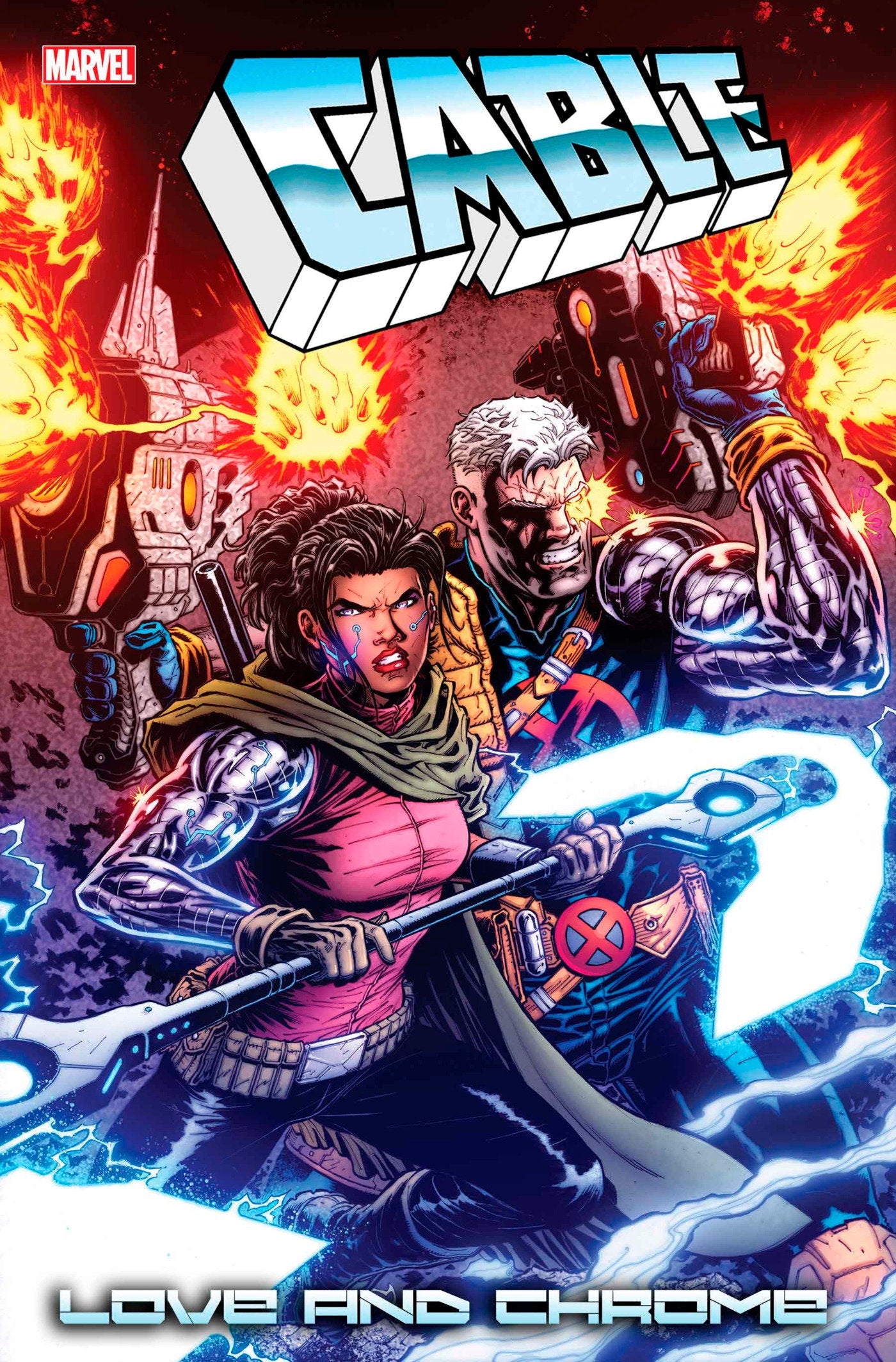 Marvel Comics Cable Love And Chrome #2 Ian Churchill