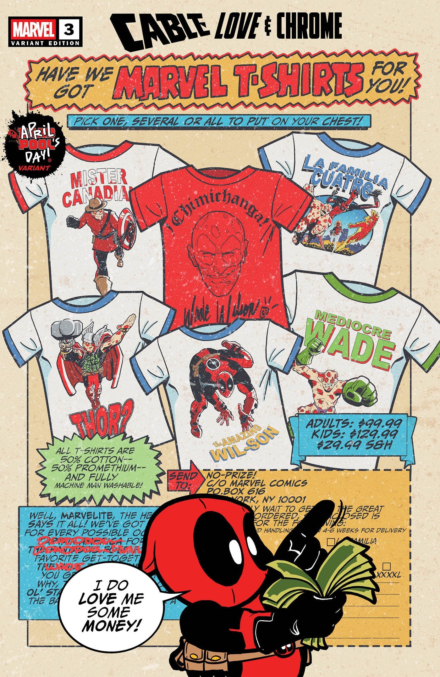 Marvel Comics Cable Love And Chrome #3 Matthew Waite