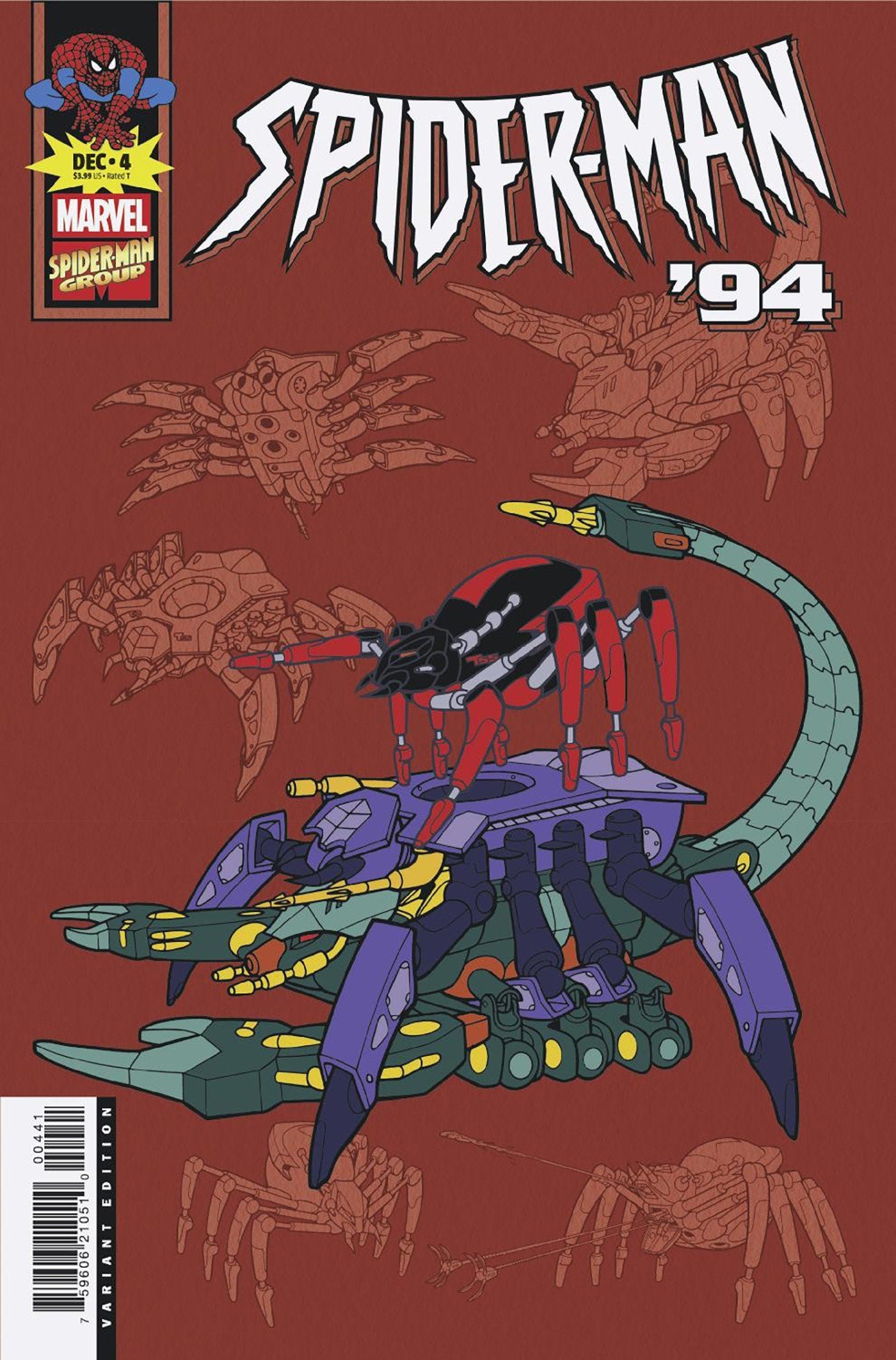 Marvel Comics Spider-Man '94 #4 Marvel Animation