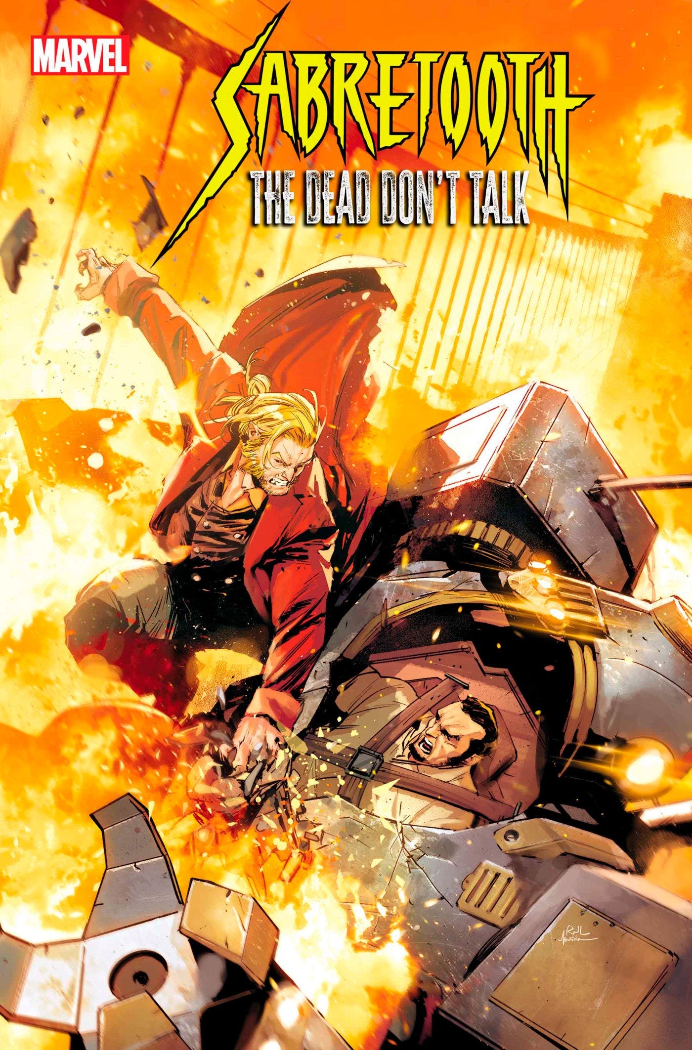 Marvel Comics Sabretooth The Dead Dont Talk #4 Rafael De Latorre