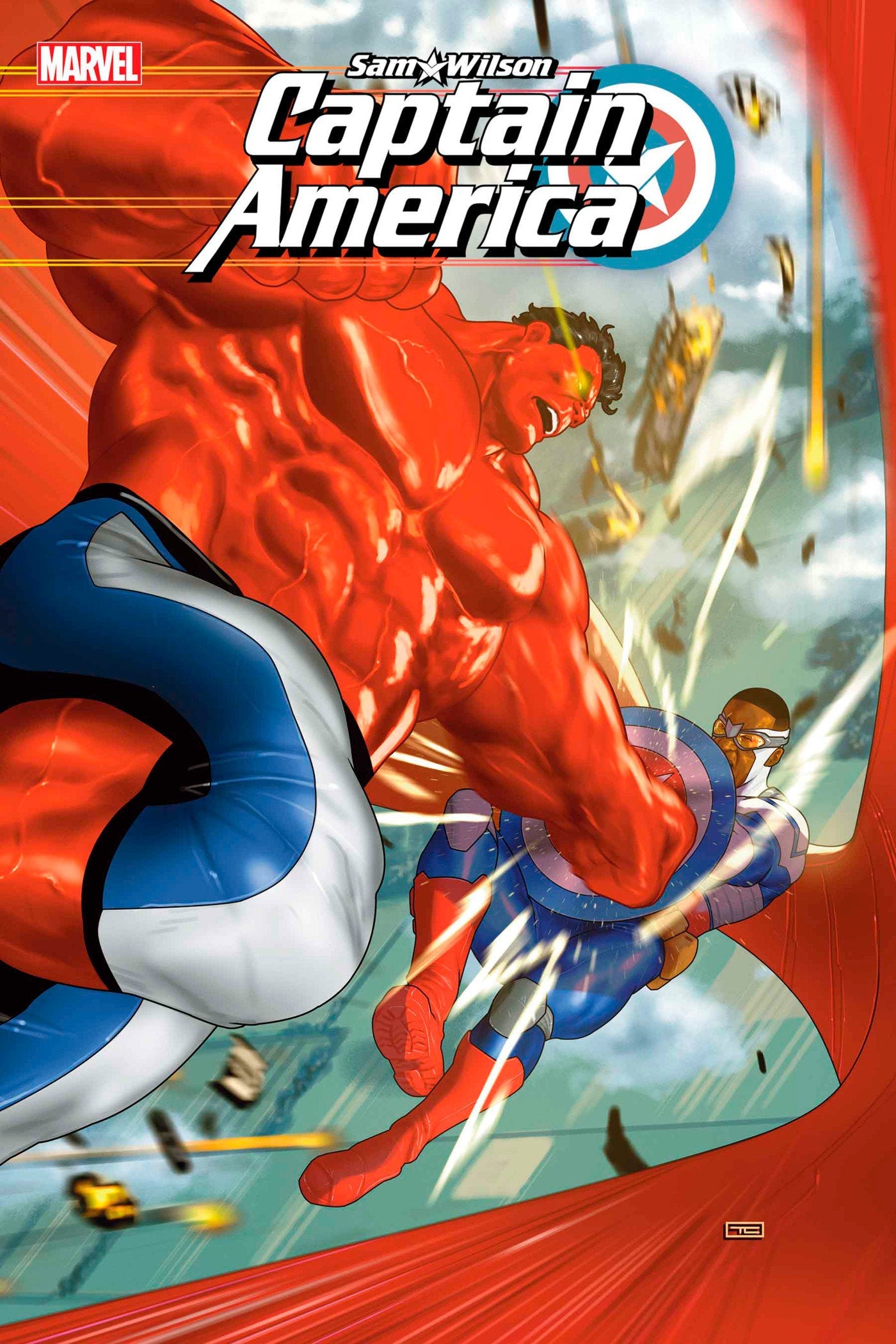 Marvel Comics Sam Wilson Captain America #2 Taurin Clarke