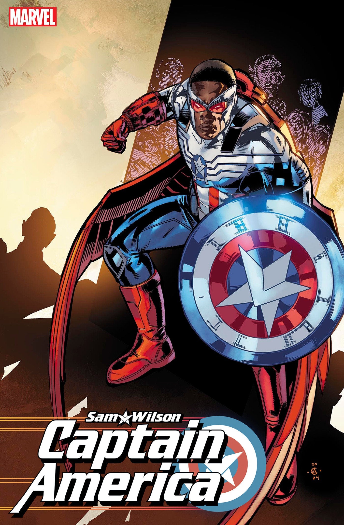 Marvel Comics Sam Wilson Captain America #2 Chris Allen