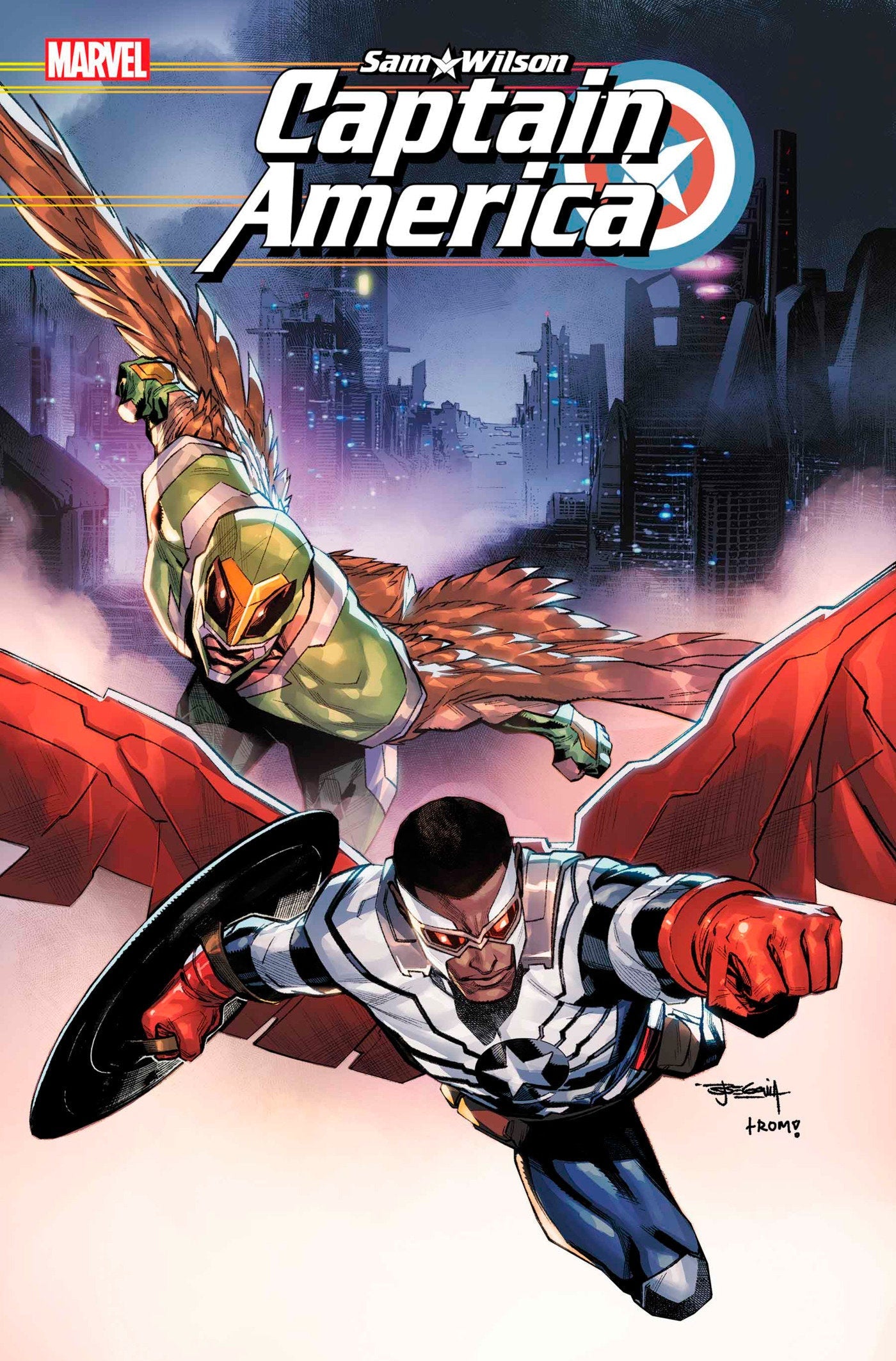 Marvel Comics Sam Wilson Captain America #3 Stephen Segovia