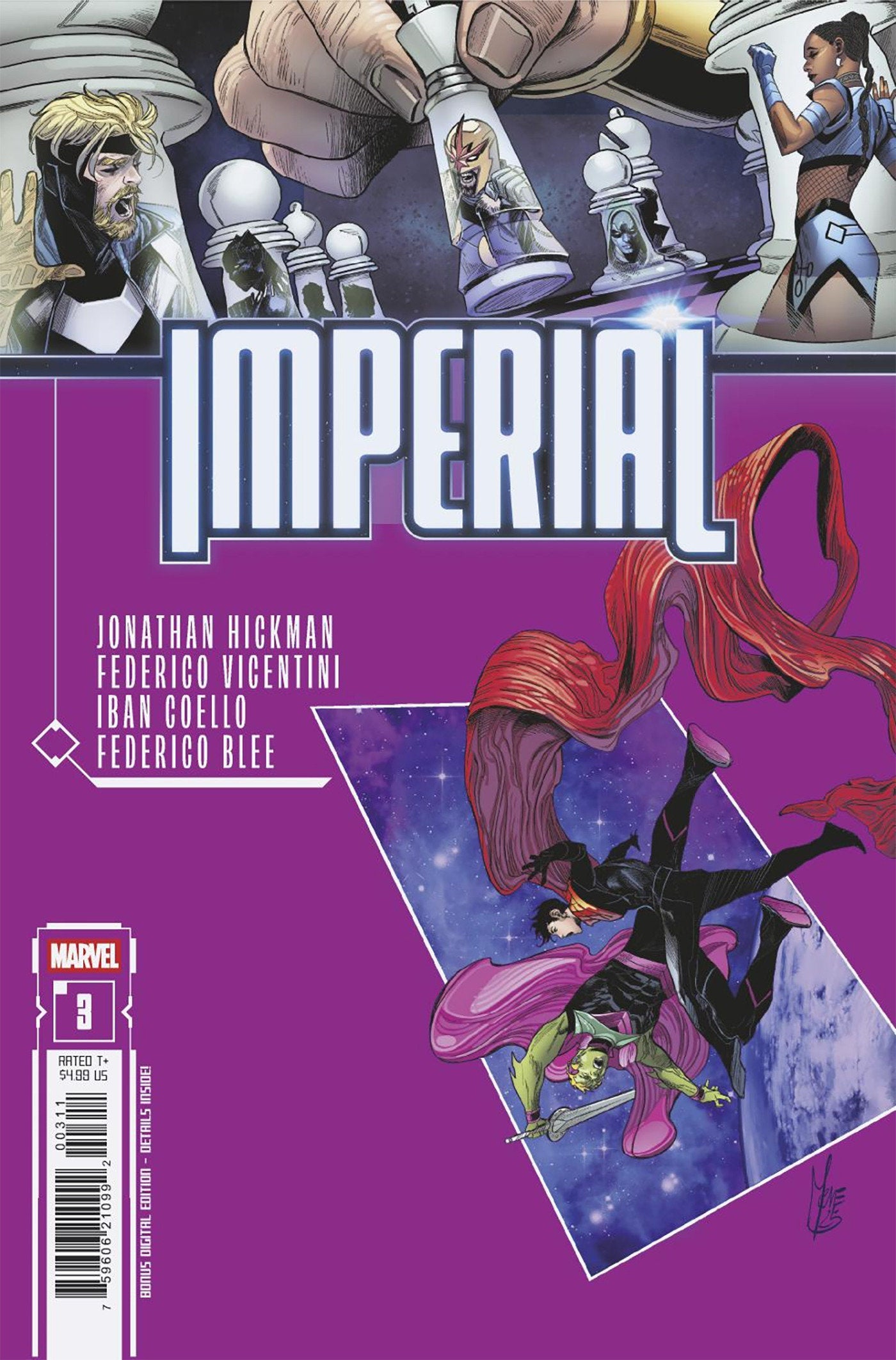 Marvel Comics Imperial #3 Marco Checchetto