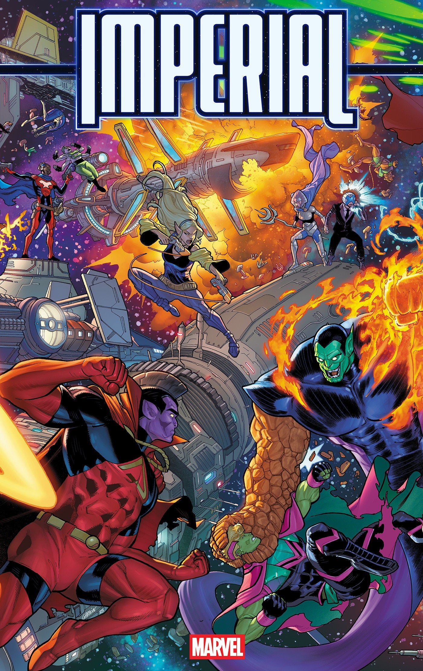 Marvel Comics Imperial #3 Javier Garron