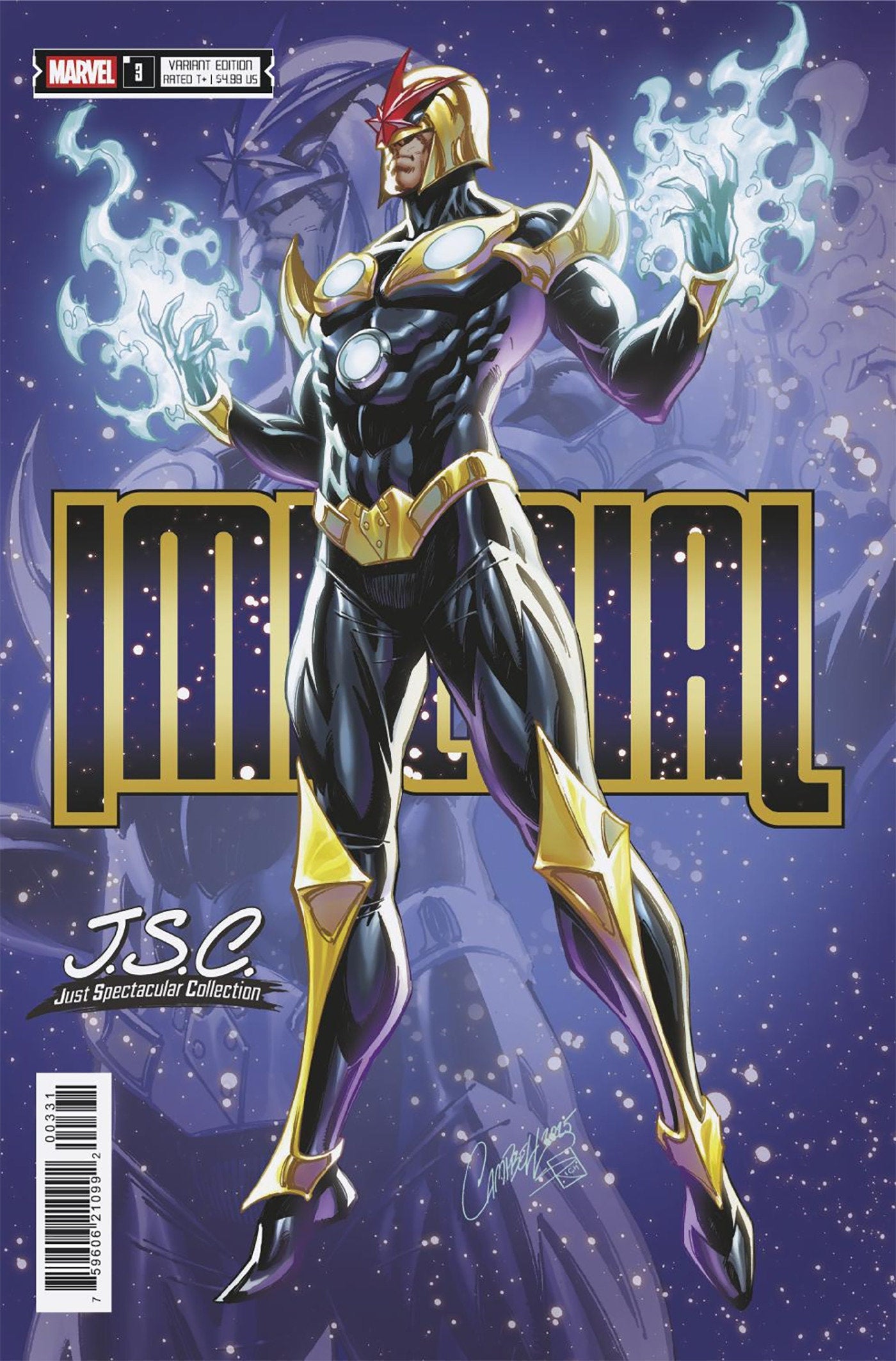 Marvel Comics Imperial #3 J Scott Campbell