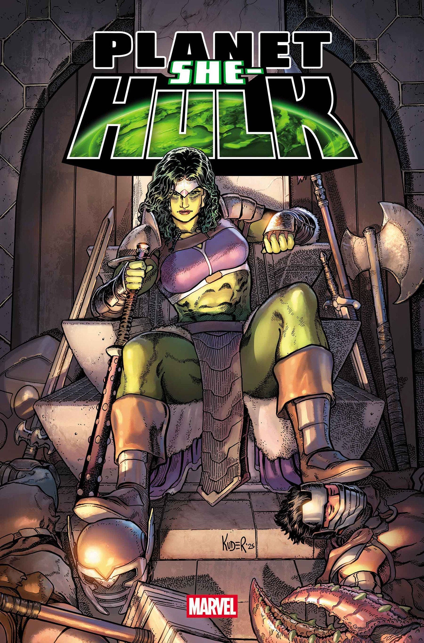 Marvel Comics Planet She-Hulk #1 Aaron Kuder
