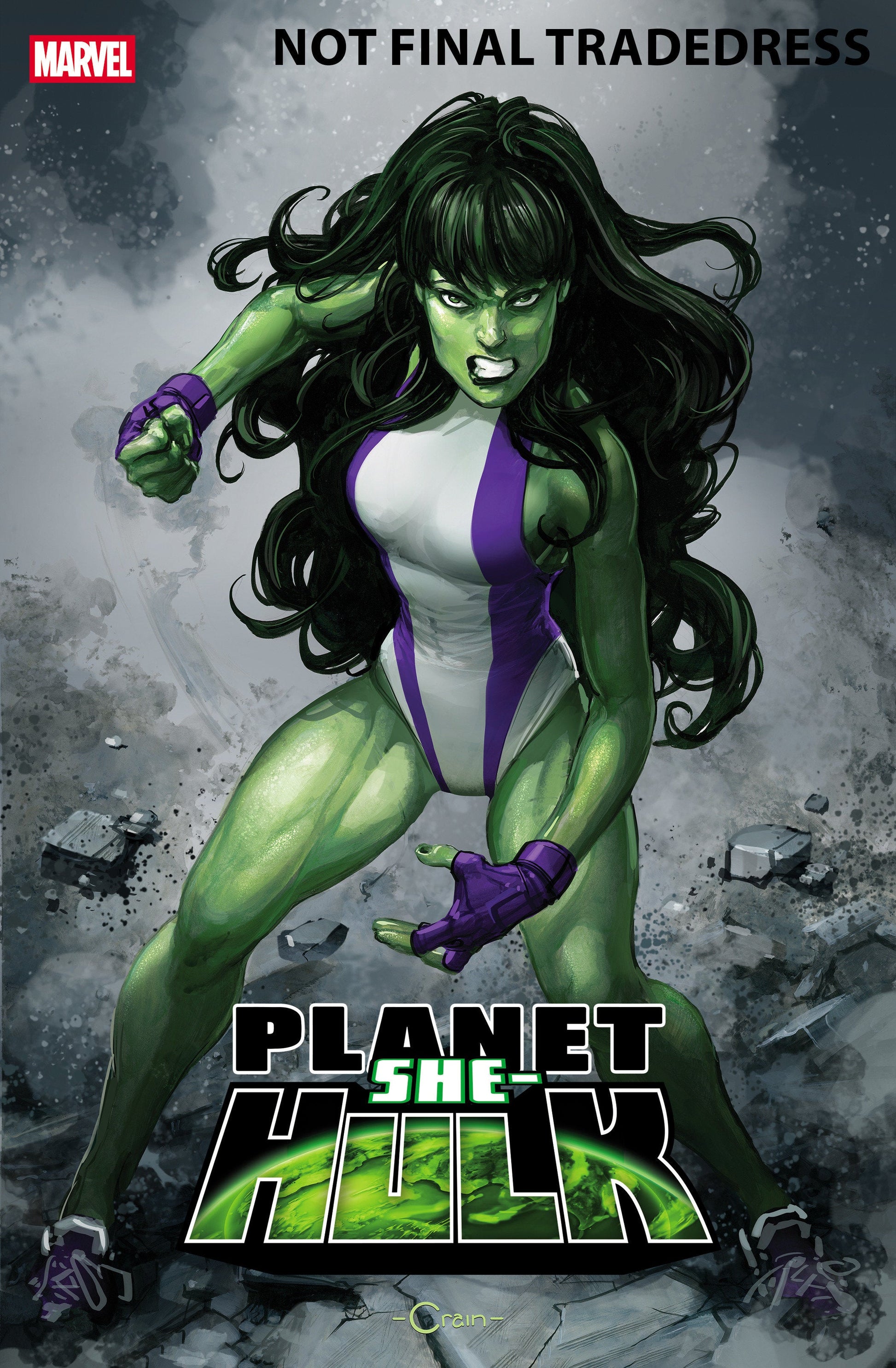 Marvel Comics Planet She-Hulk #3 Clayton Crain