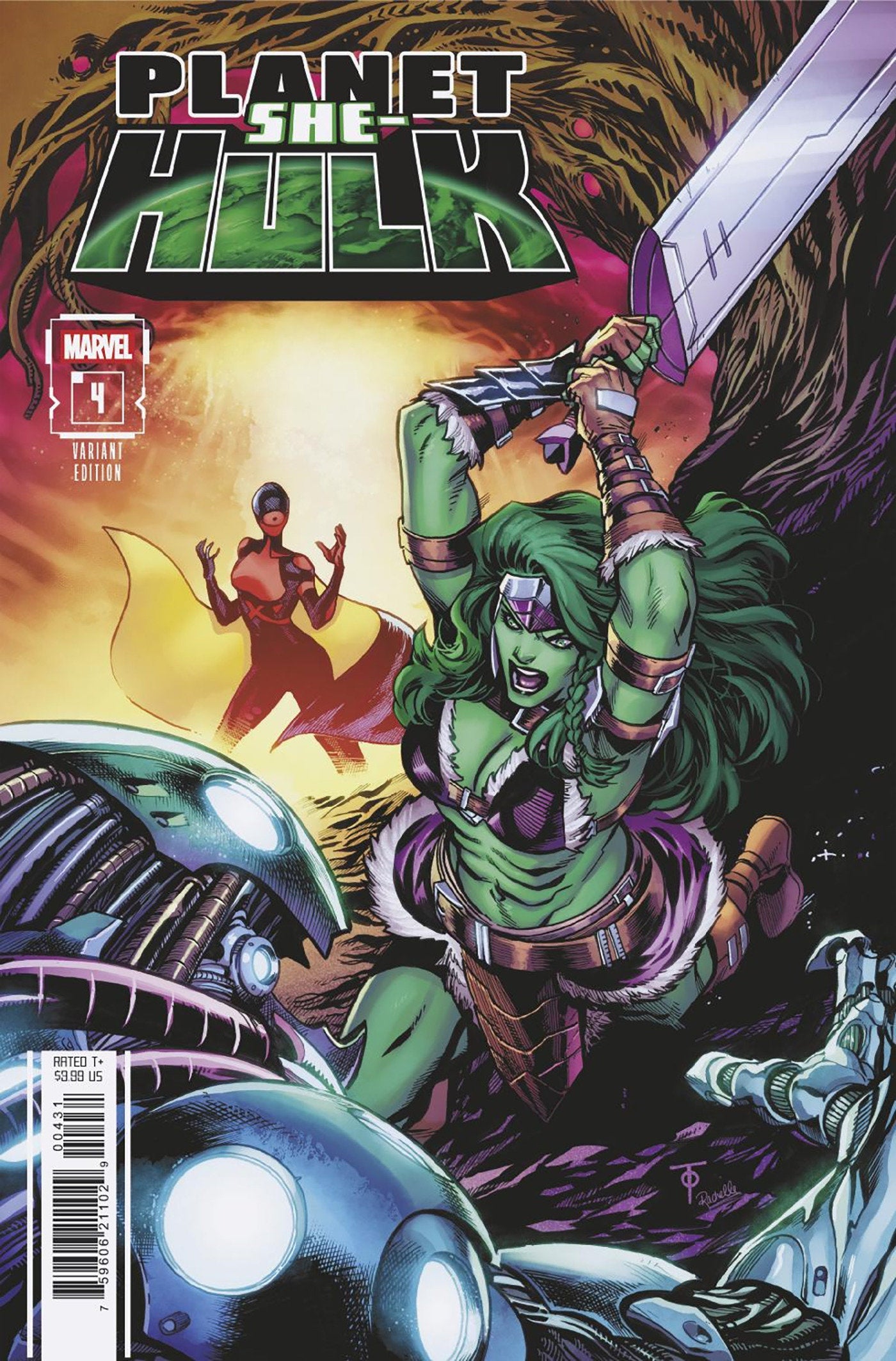 Marvel Comics Planet She-Hulk #4 Marcus To