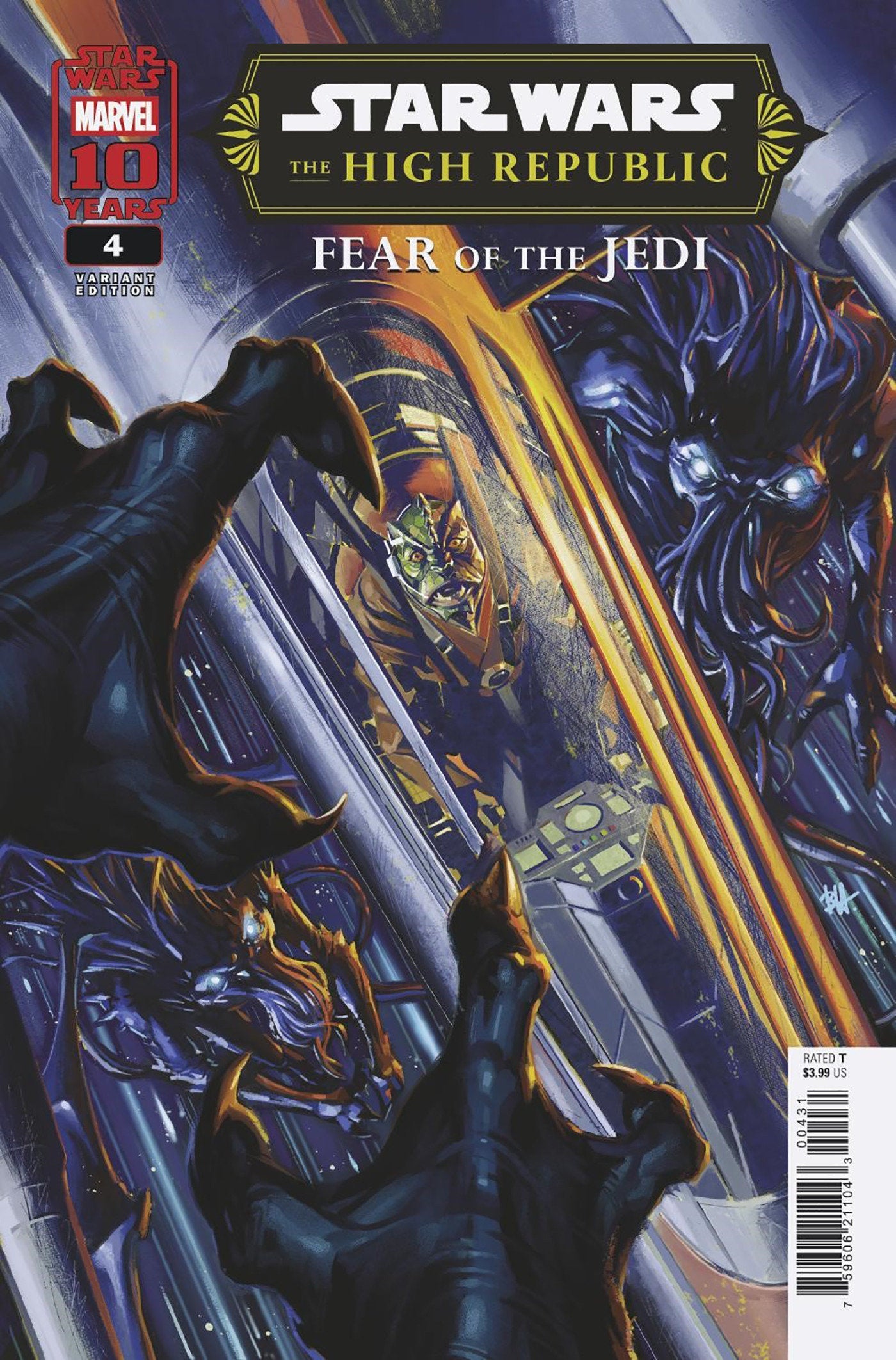 Marvel Comics Star Wars: High Republic Fear Of The Jedi #4 Ben Harvey