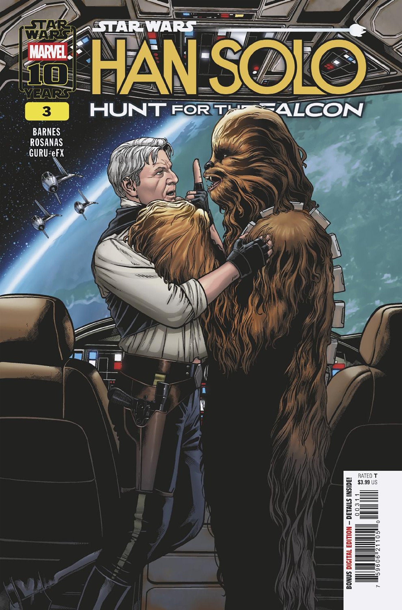Marvel Comics Star Wars: Han Solo #3 Ramon Rosanas