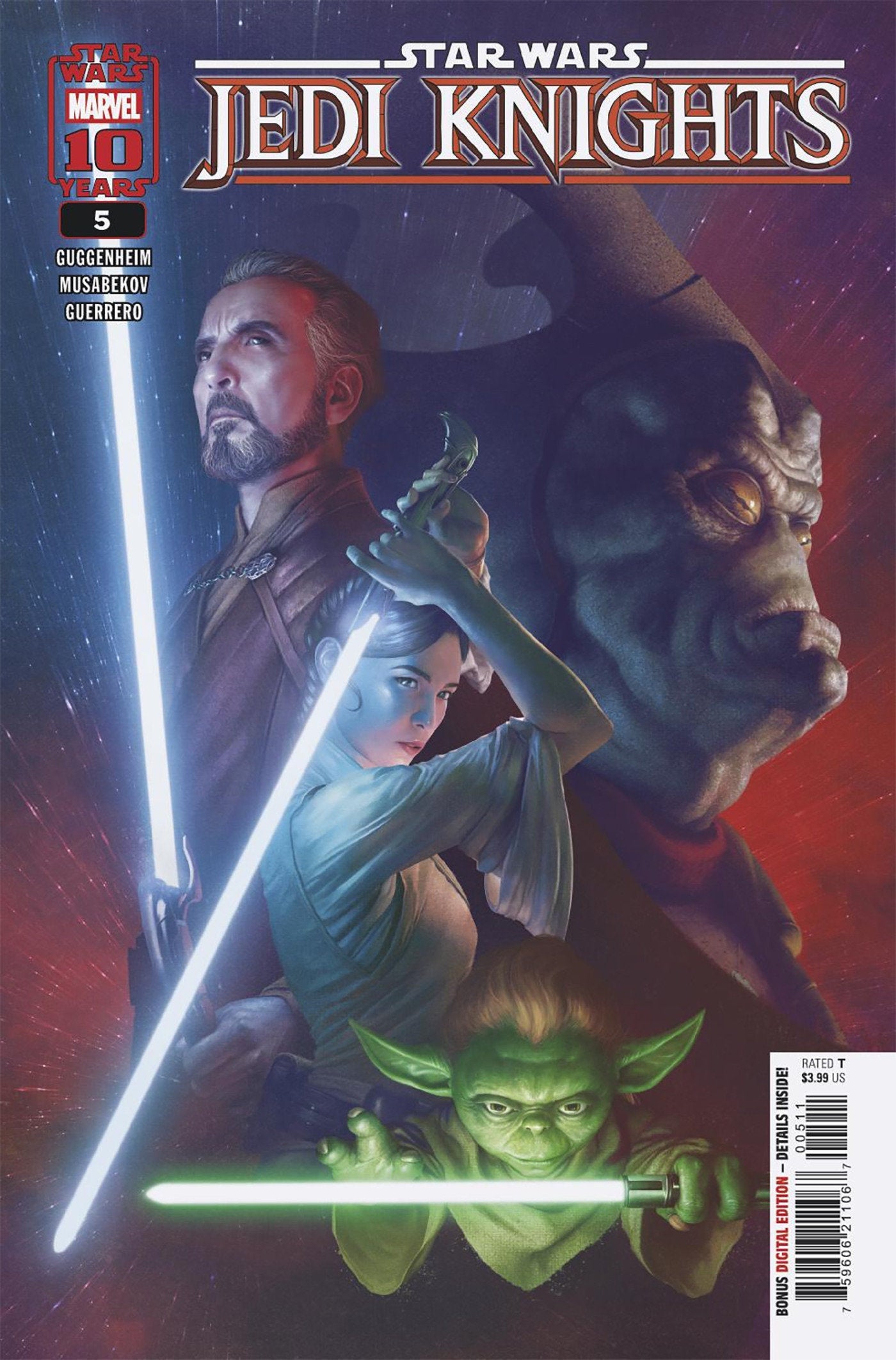 Marvel Comics Star Wars: Jedi Knights #5 Rahzzah