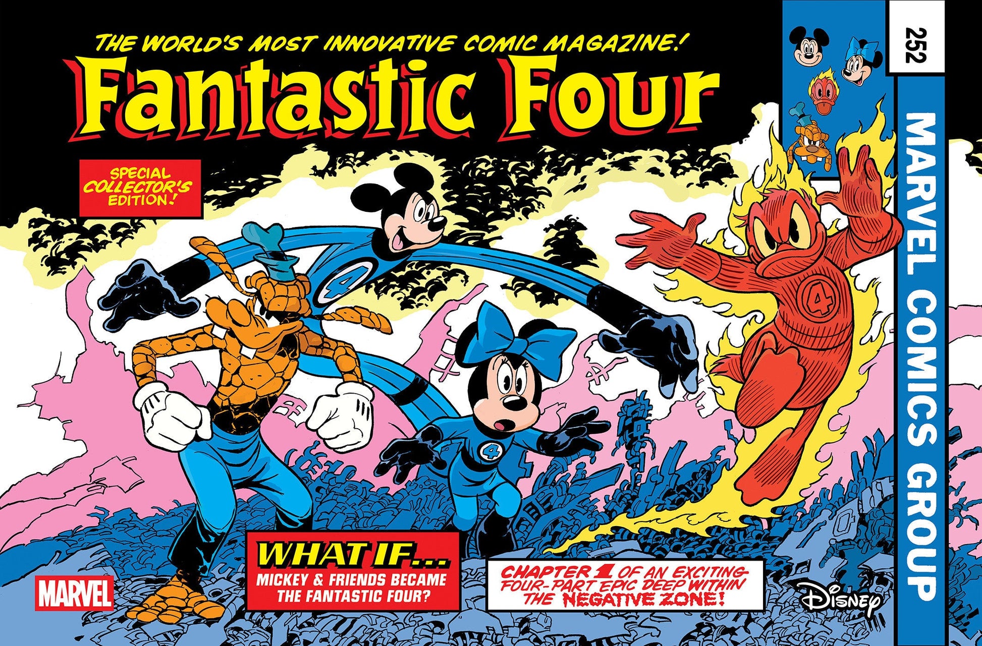 Marvel Comics Fantastic Four #4 Andrea Freccero
