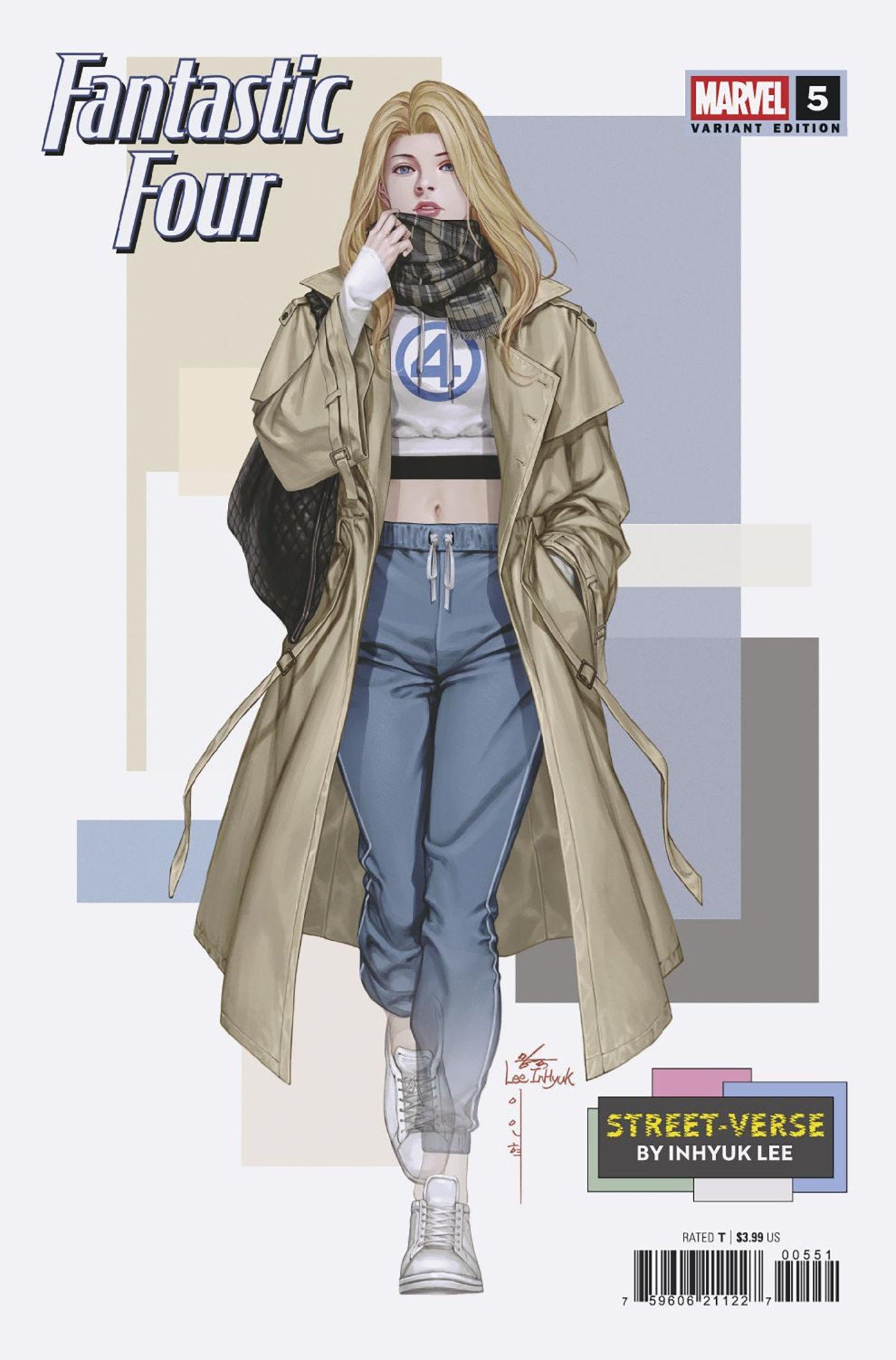 Marvel Comics Fantastic Four #5 Inhyuk Lee
