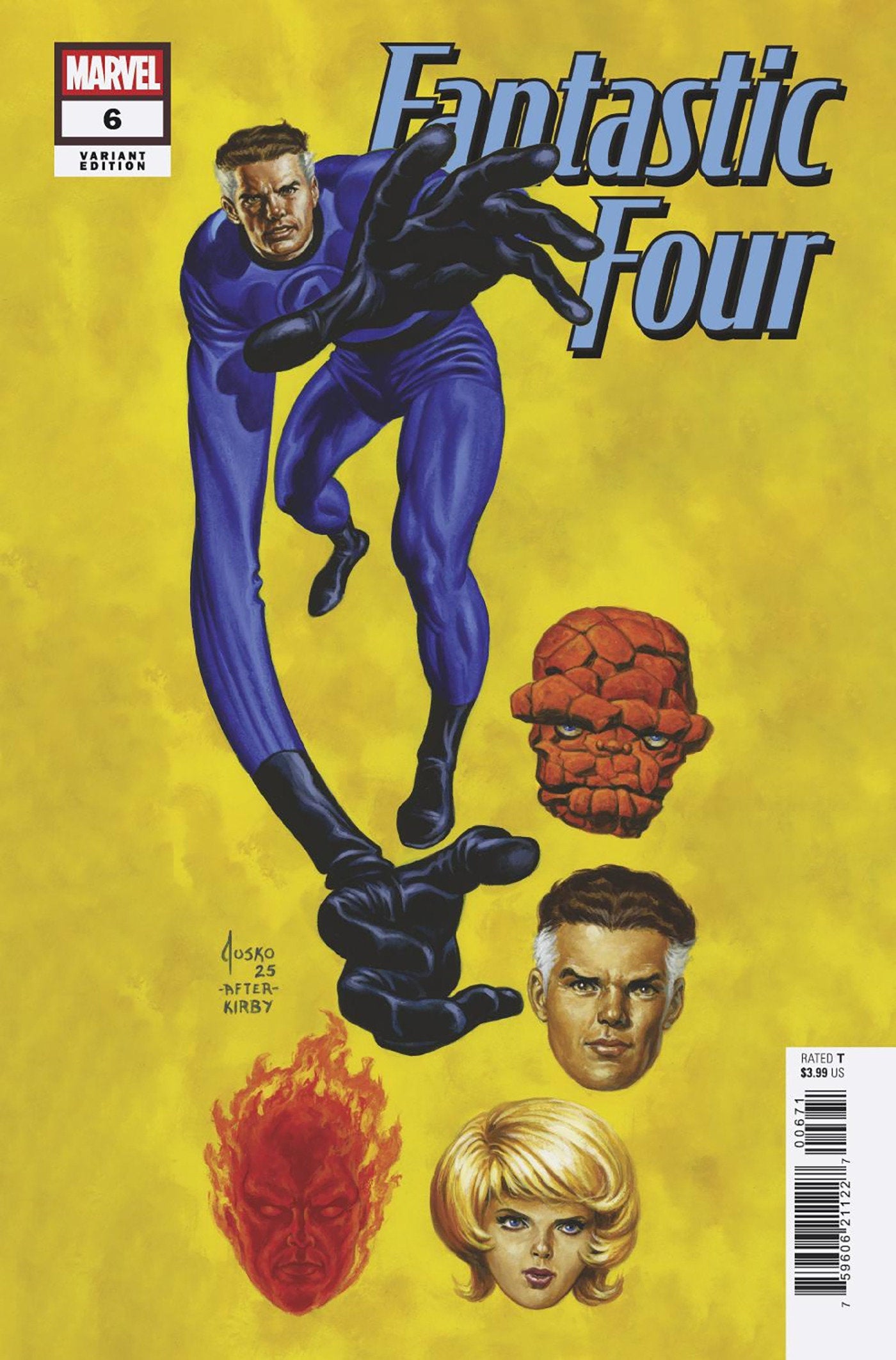 Marvel Comics Fantastic Four #6 Joe Jusko