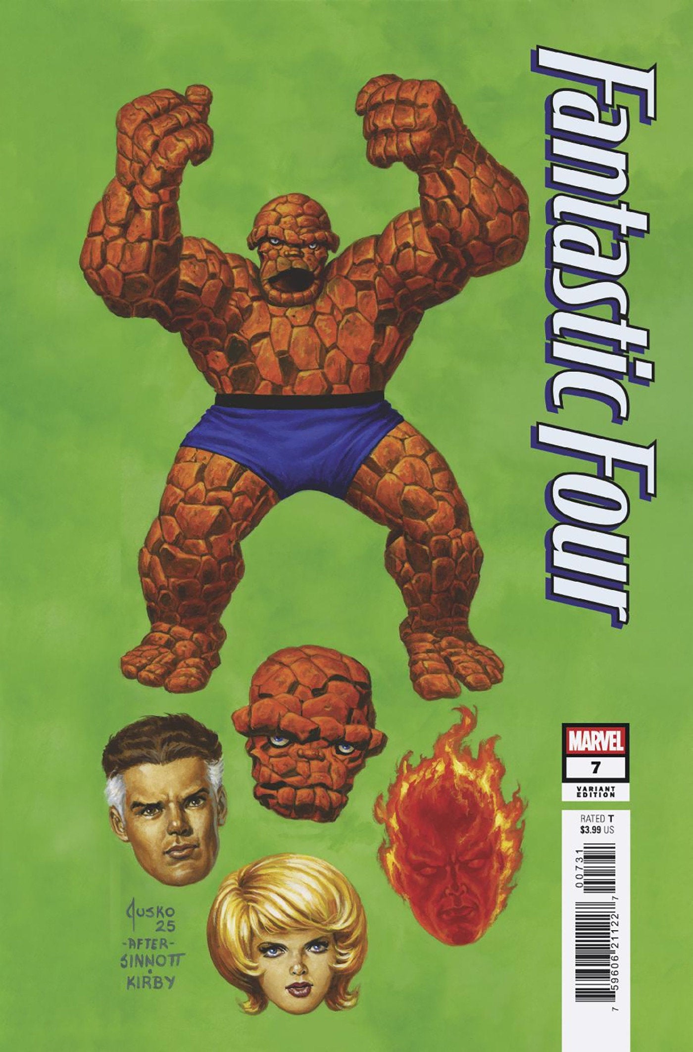 Marvel Comics Fantastic Four #7 Joe Jusko