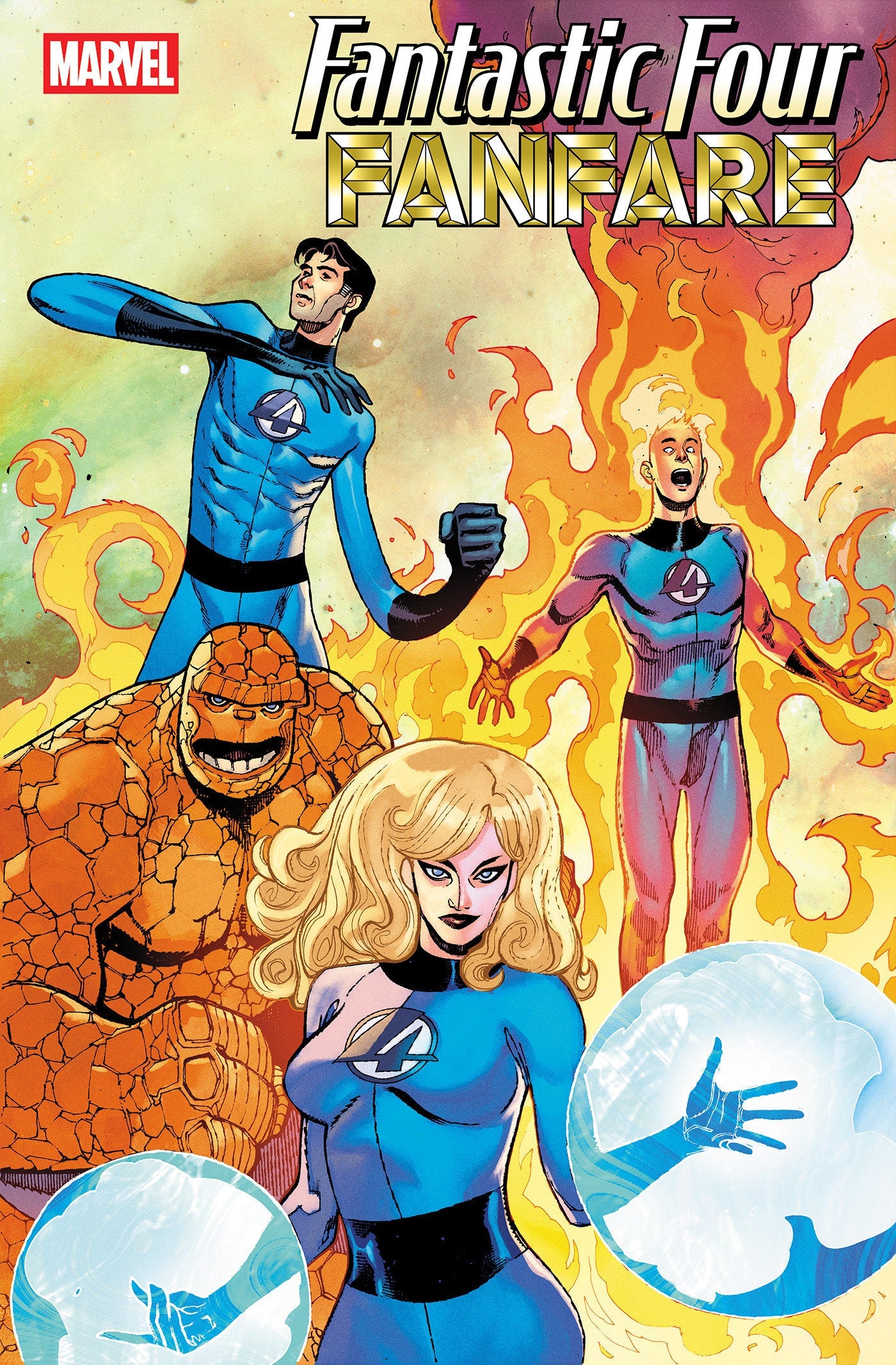 Marvel Comics Fantastic Four Fanfare #1 Sara Pichelli Foil Variant
